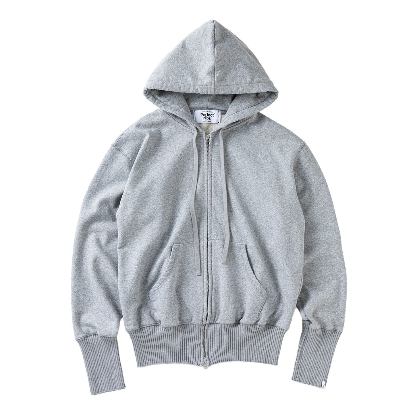 Basic Zip Hoodie / Top Gray(ベーシック ジップフーディー/トップグレー)