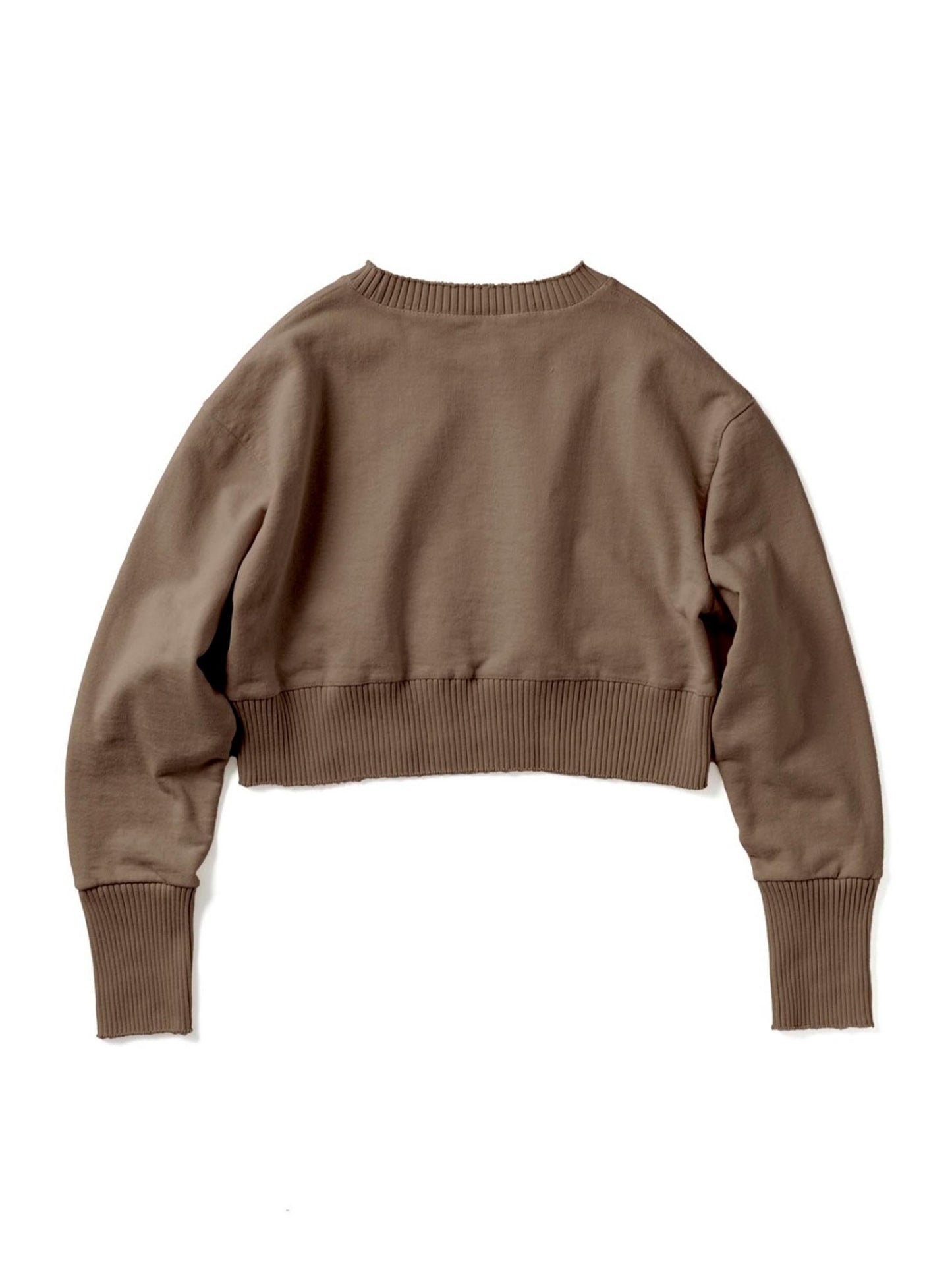 Strange Sleeve Cropped Sweat Shirts / Chai(ストレンジスリーブ クロップド スウェット/チャイ)