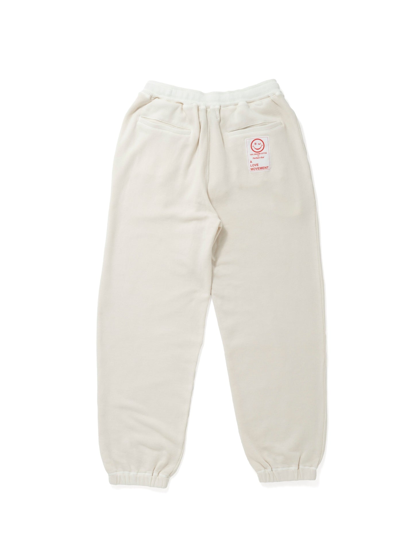 【Perfect ribs®︎×A LOVE MOVEMENT】"LOST ANGELS" Wide Pants / Off White(ワイドパンツ/オフホワイト)