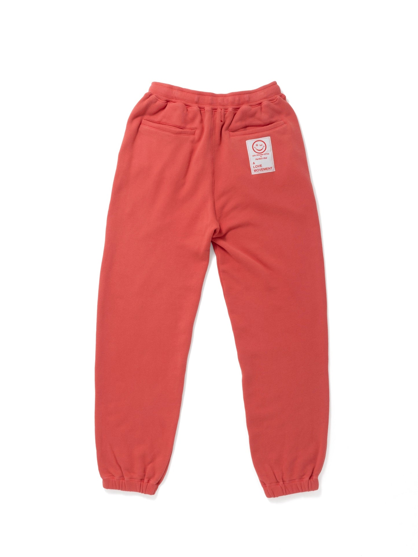 【Perfect ribs®︎×A LOVE MOVEMENT】"LOST ANGELS" Wide Pants / Coral Red(ワイドパンツ/コーラルレッド)
