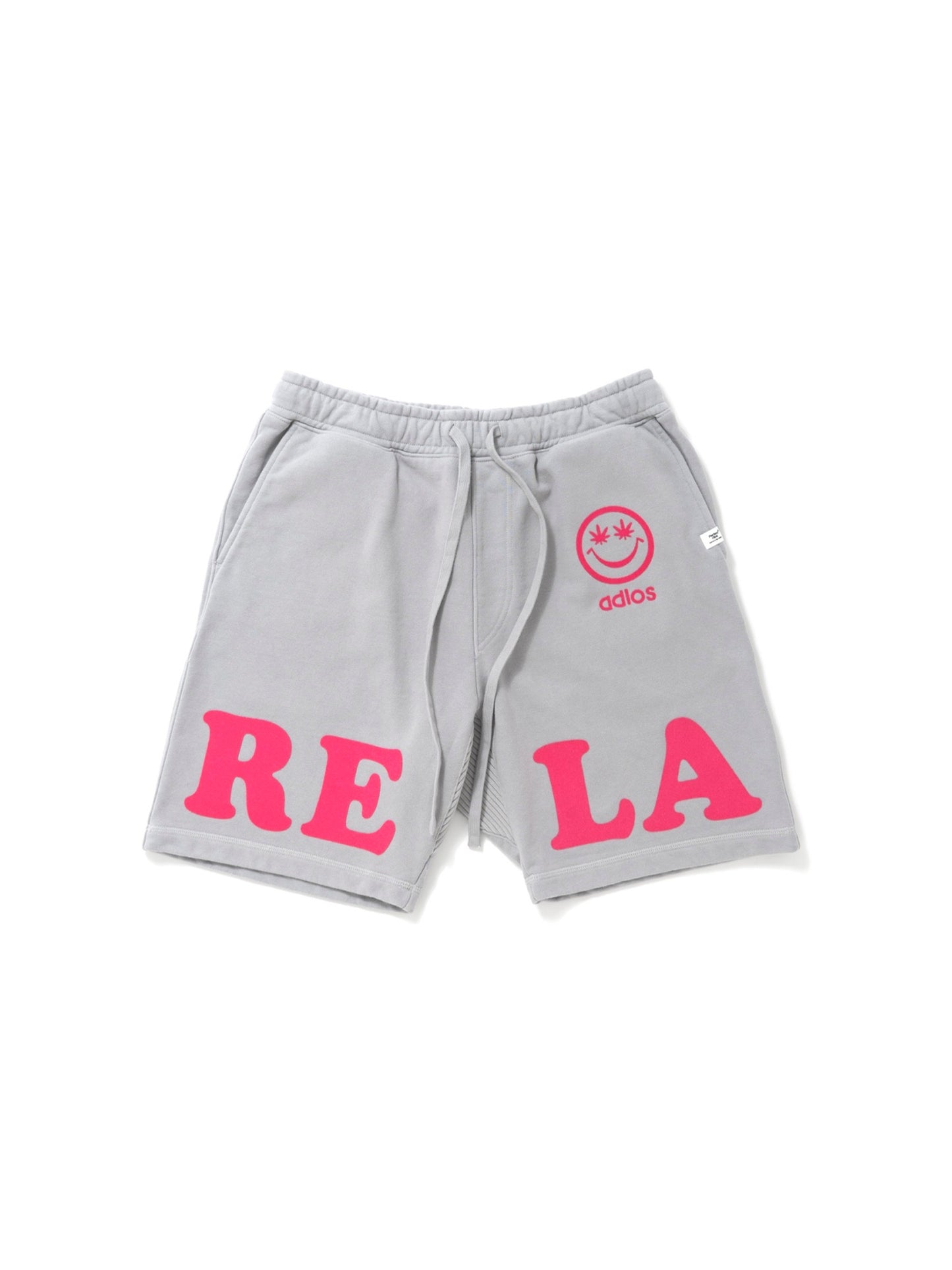 【Perfect ribs®︎×A LOVE MOVEMENT】"RELAX" Basic Sweat Short Pants / Gray(ベーシックスウェットショートパンツ/グレー)