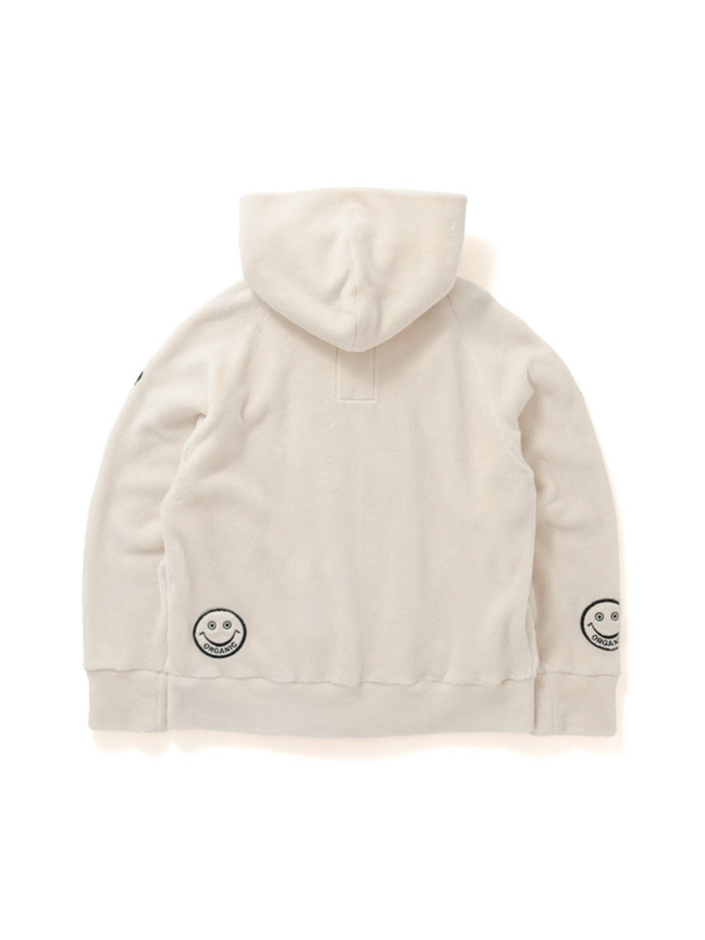 【Perfect ribs®︎×A LOVE MOVEMENT】Bear Hoodie with Smile Patch / Polar Bear(ベア フーディー/ポーラーベア)