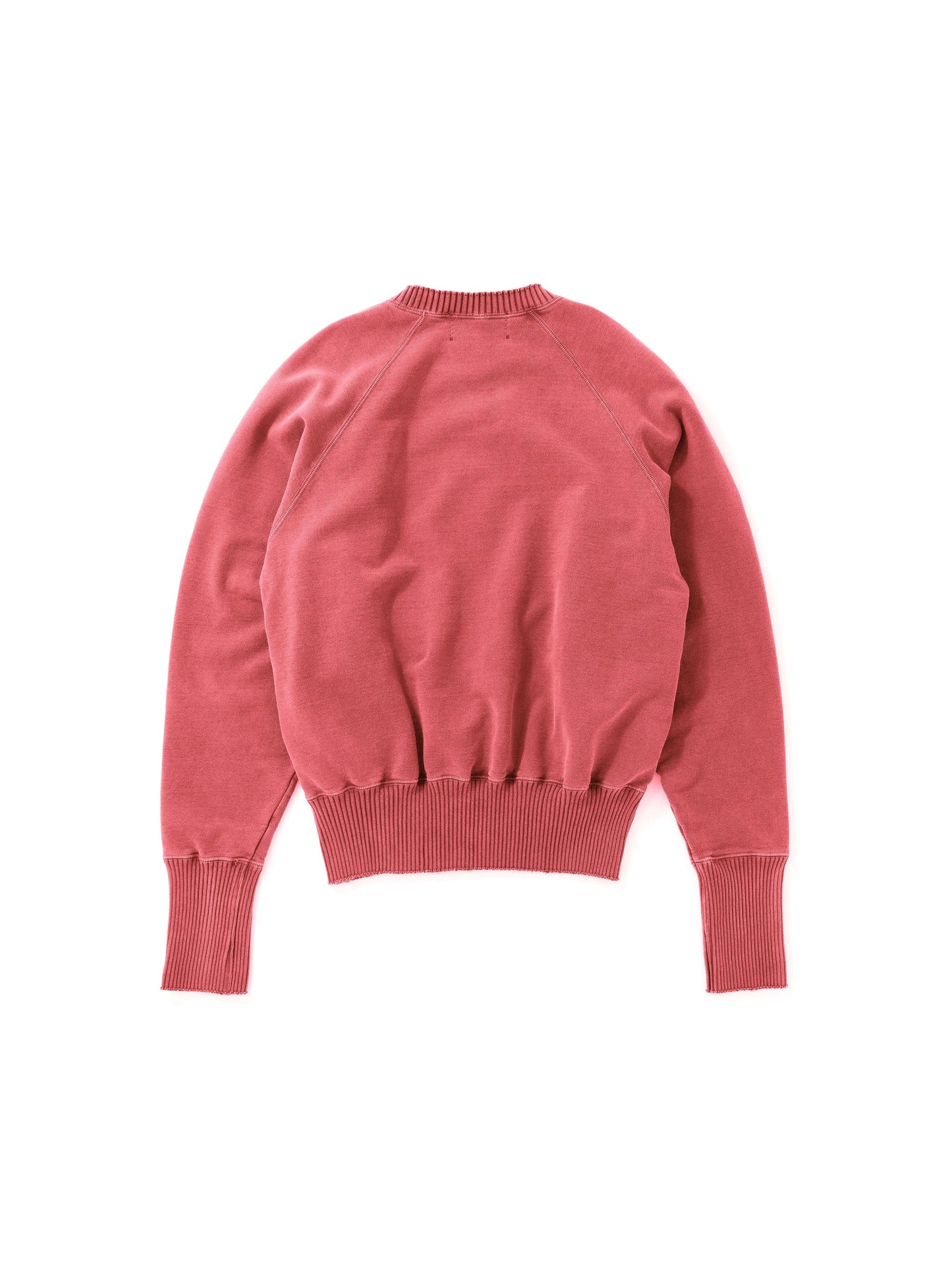 Crew Neck Sweat Shirts / Fade Red(クルーネック スウェット/フェードレッド)