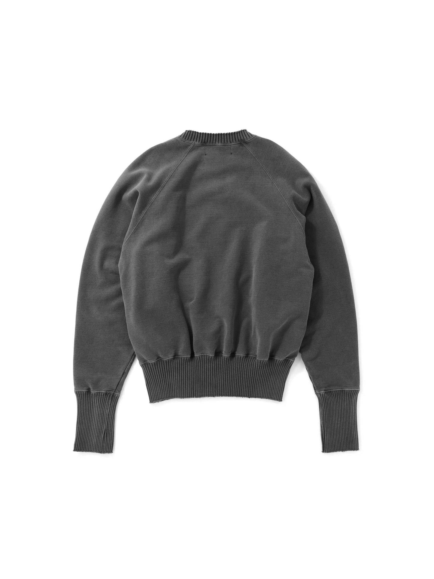 Crew Neck Sweat Shirts / Fade Black(クルーネック スウェット/フェードブラック)