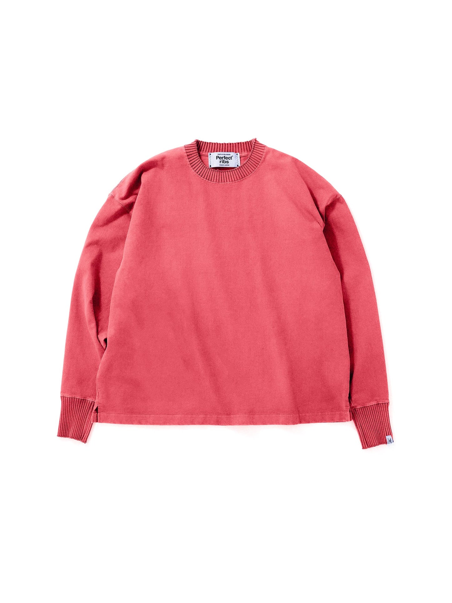 Long Sleeve T Shirts / Fade Red(ロングスリーブ ティーシャツ/フェードレッド)