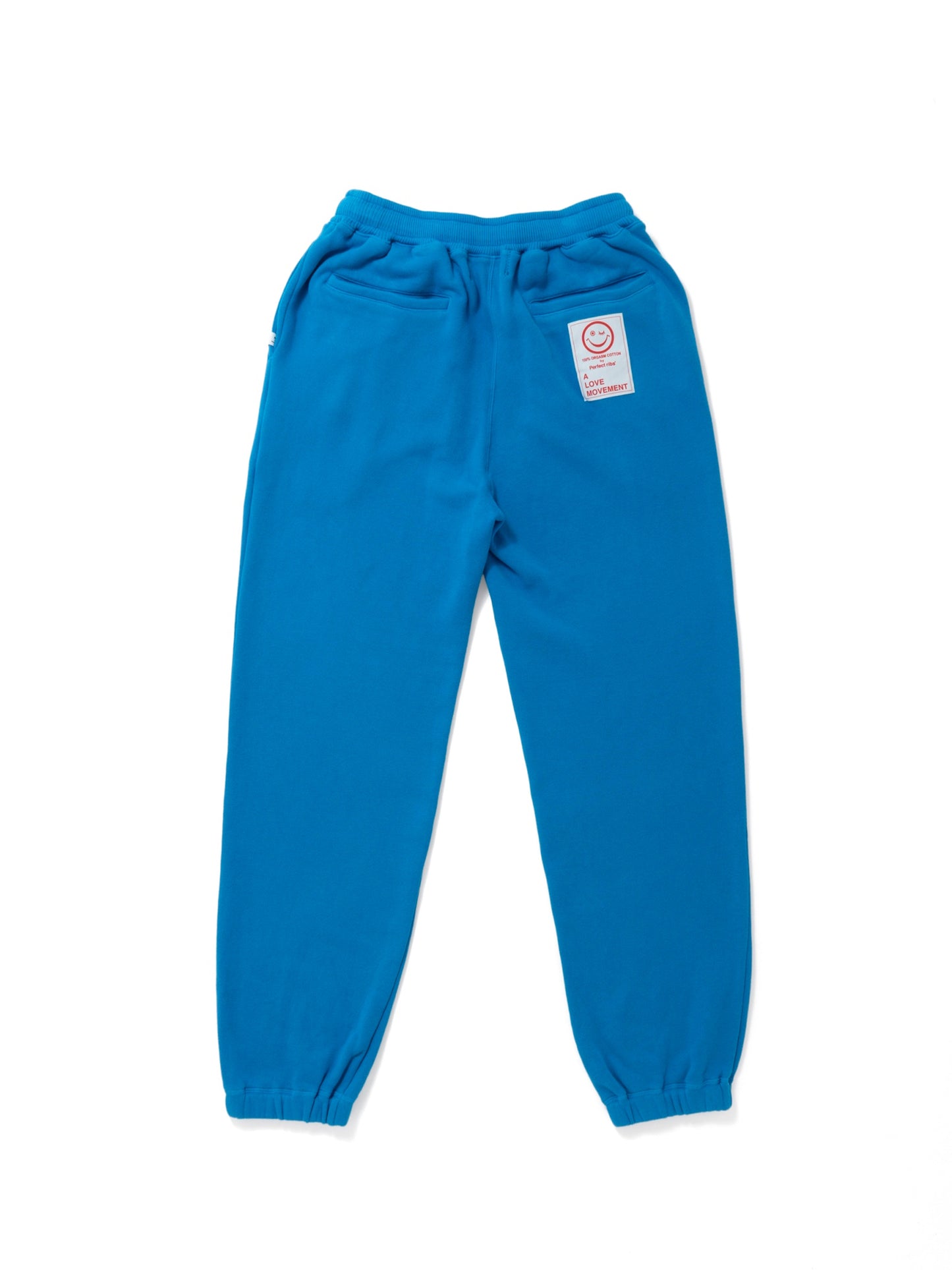 【Perfect ribs®︎×A LOVE MOVEMENT】"LOST ANGELS" Wide Pants / Surf Blue(ワイドパンツ/サーフブルー)