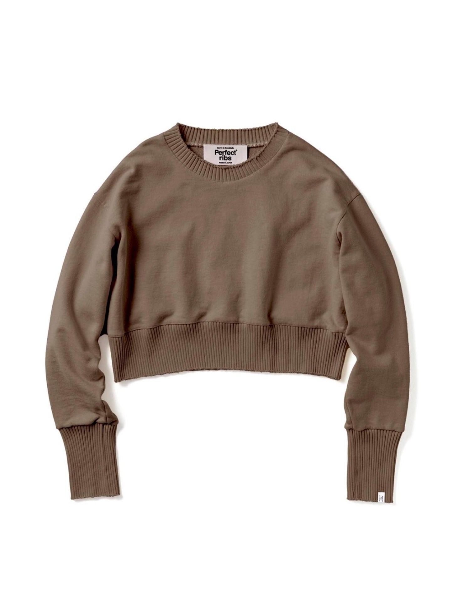 Strange Sleeve Cropped Sweat Shirts / Chai(ストレンジスリーブ クロップド スウェット/チャイ)