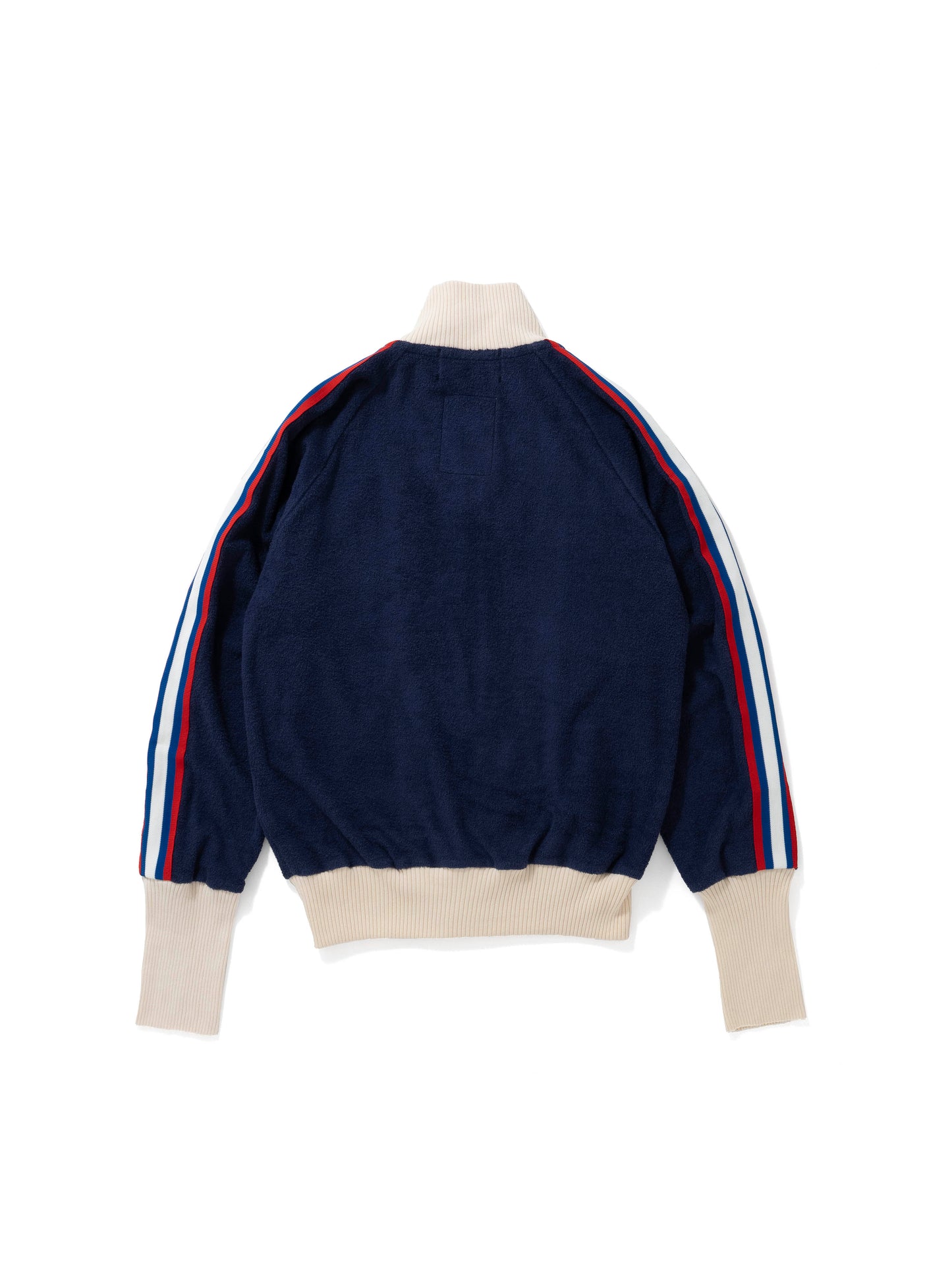 【Perfect ribs®︎×A LOVE MOVEMENT】Pile Track Jersey / Navy(パイルトラックジャージー/ネイビー×キナリ)