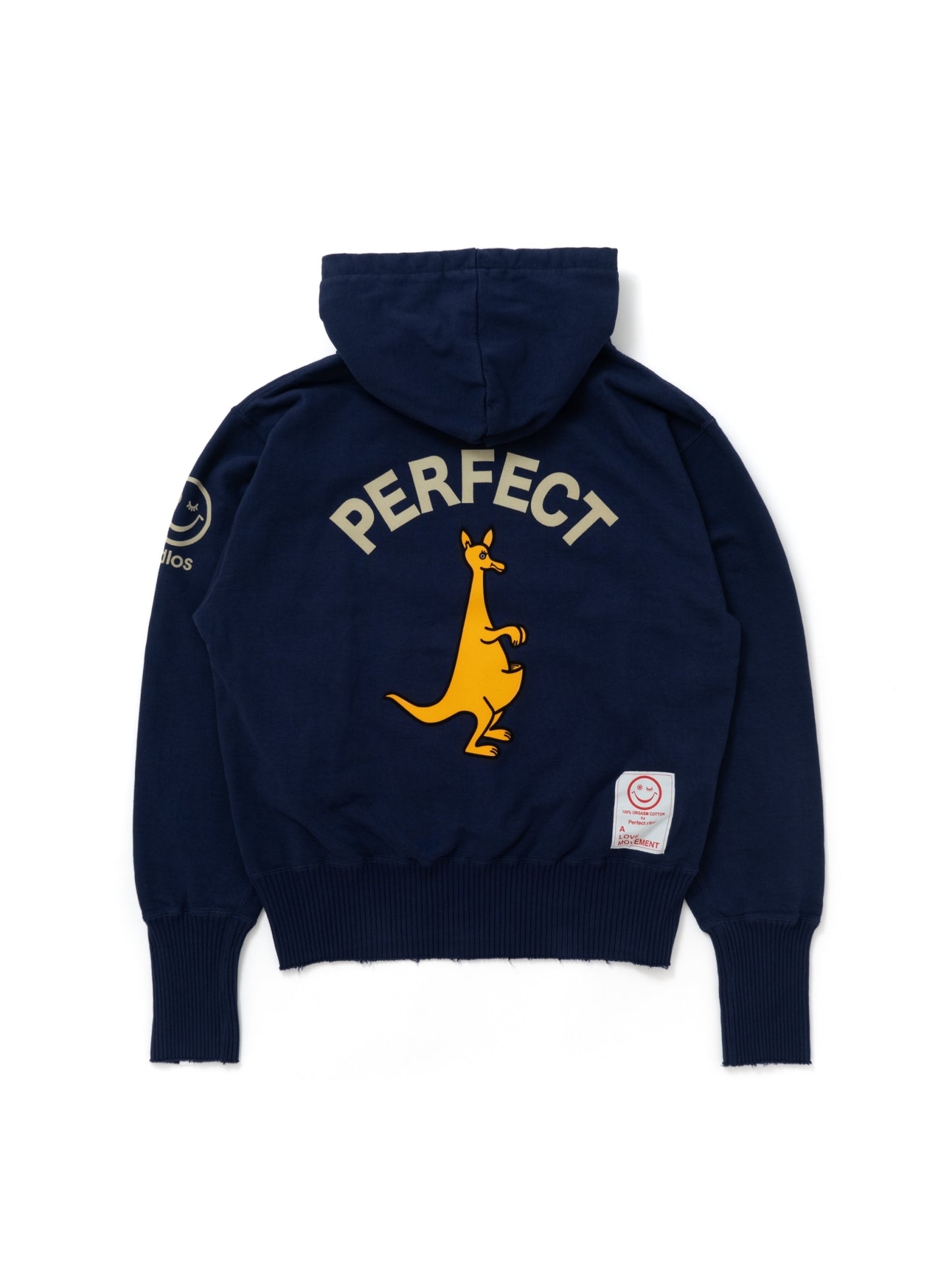 【Perfect ribs®︎×A LOVE MOVEMENT】"LOVE THIEF"Basic Hoodie / Navy Purple(ベーシック フーディー/ネイビーパープル)