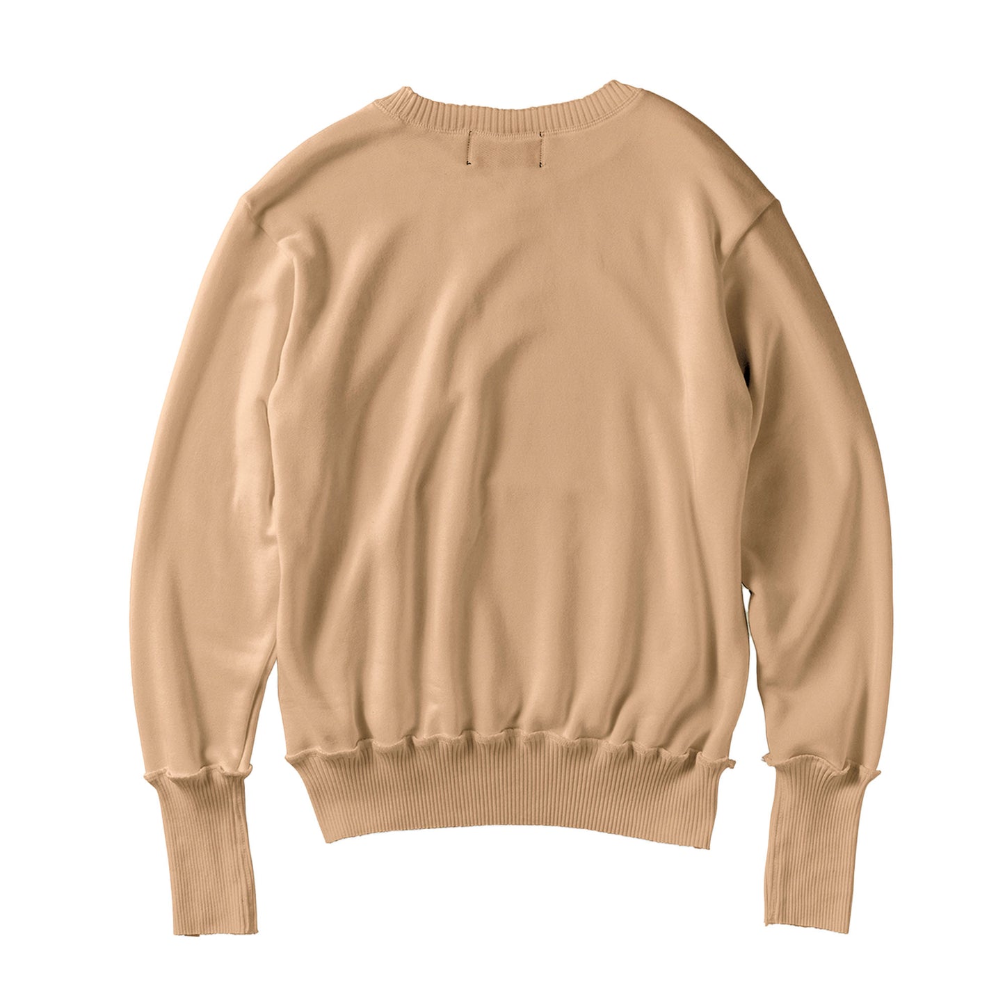 Pocket Crew Neck Sweat Shirts / Light Brown(ポケット クルーネック スウェットシャツ/ライトブラウン)