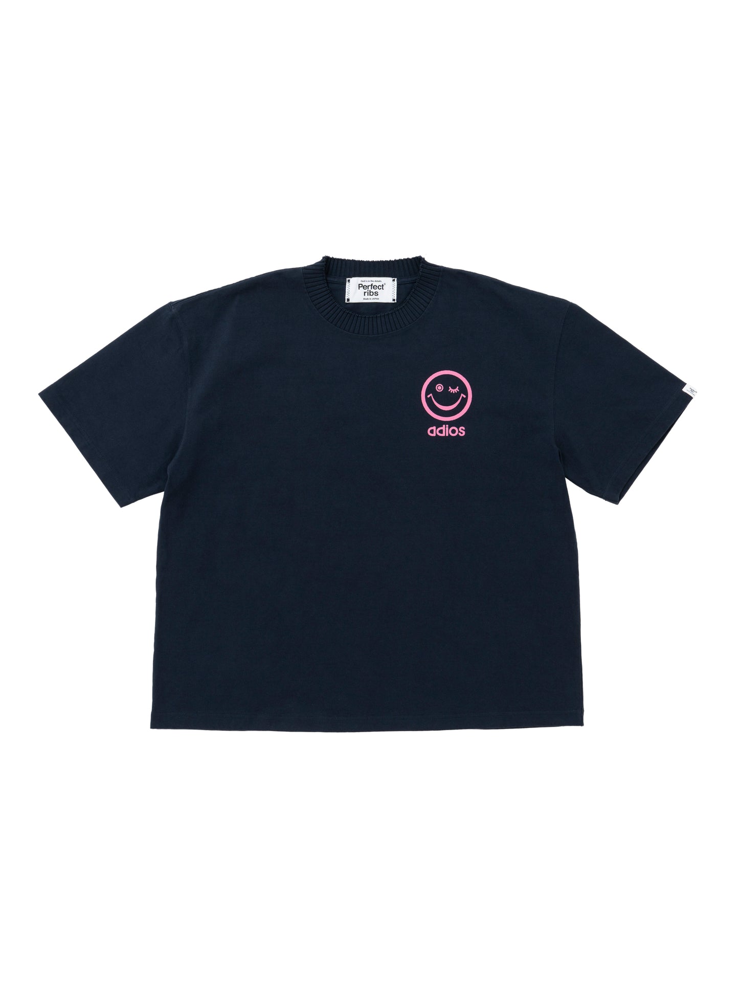 【Perfect ribs®︎×A LOVE MOVEMENT】"PEACE & LOVE"Basic Short Sleeve T Shirts / Royal Navy(ベーシック ショートスリーブ ティーシャツ/ロイヤルネイビー)