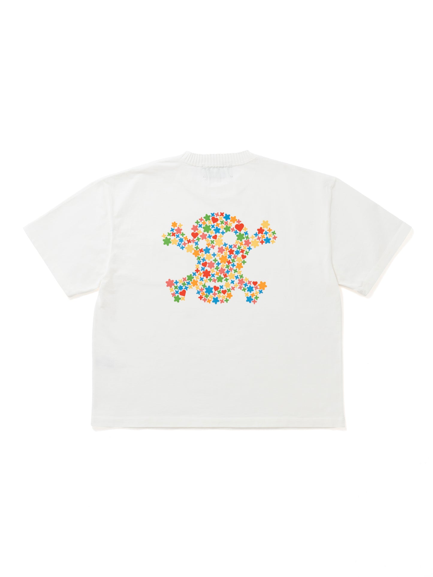 【Perfect ribs®︎ × HAROSHI】Basic Short Sleeve T Shirt / White(ベーシック ショートスリーブ/ホワイト)