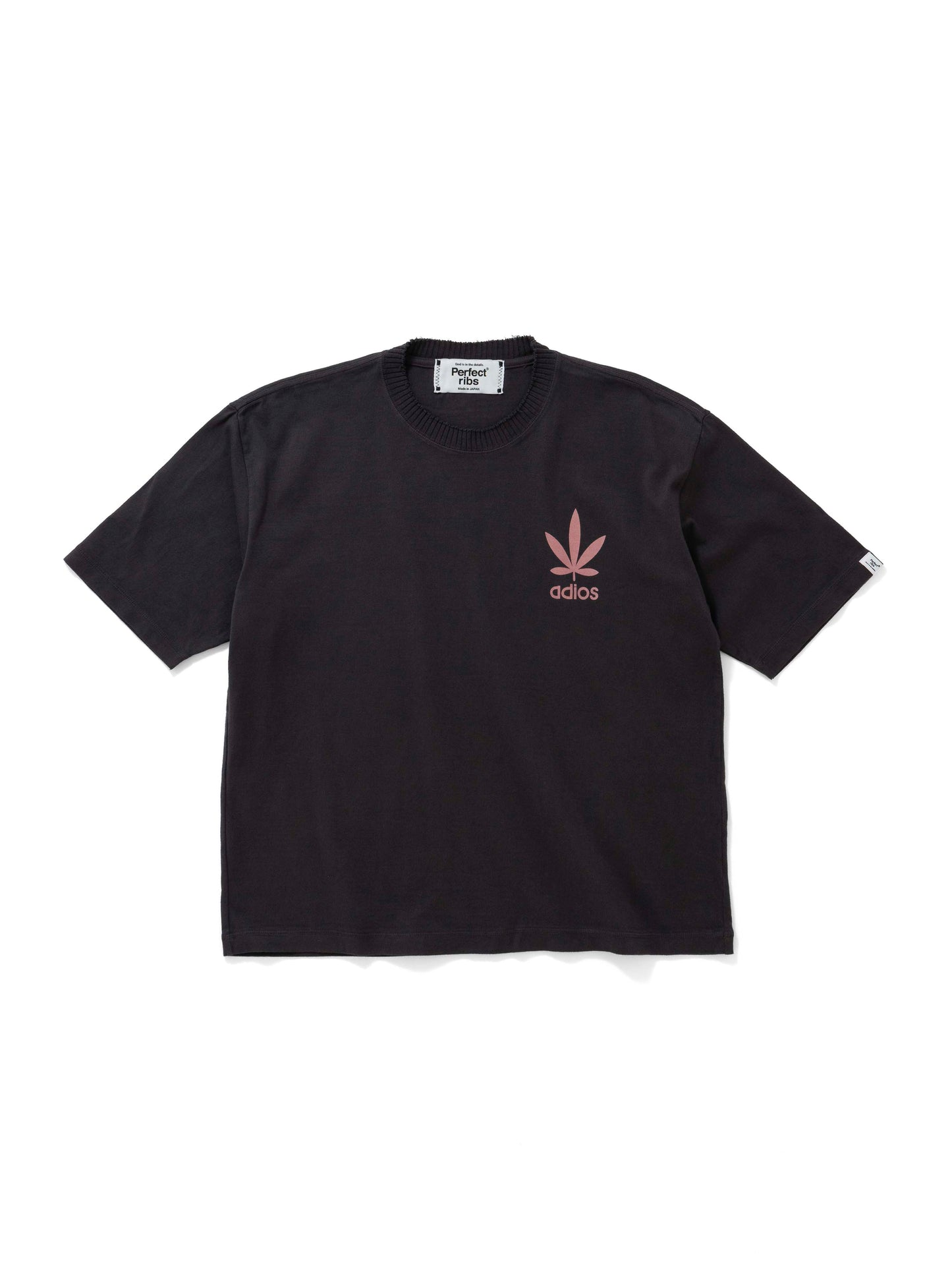 【Perfect ribs®︎×A LOVE MOVEMENT】"LOST ANGELS"Short Sleeve T Shirts / Vintege Black(ショートスリーブ ティーシャツ/ビンテージブラック)