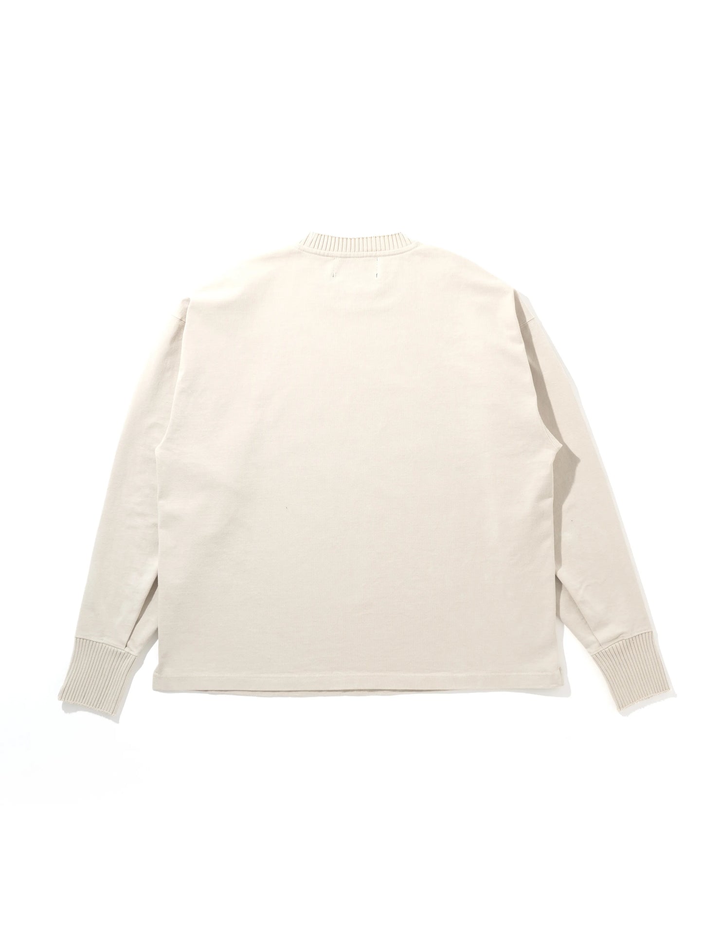 Side Slit Long Sleeve T Shirts / Ivory(サイドスリット ロングスリーブ ティーシャツ/アイボリー)