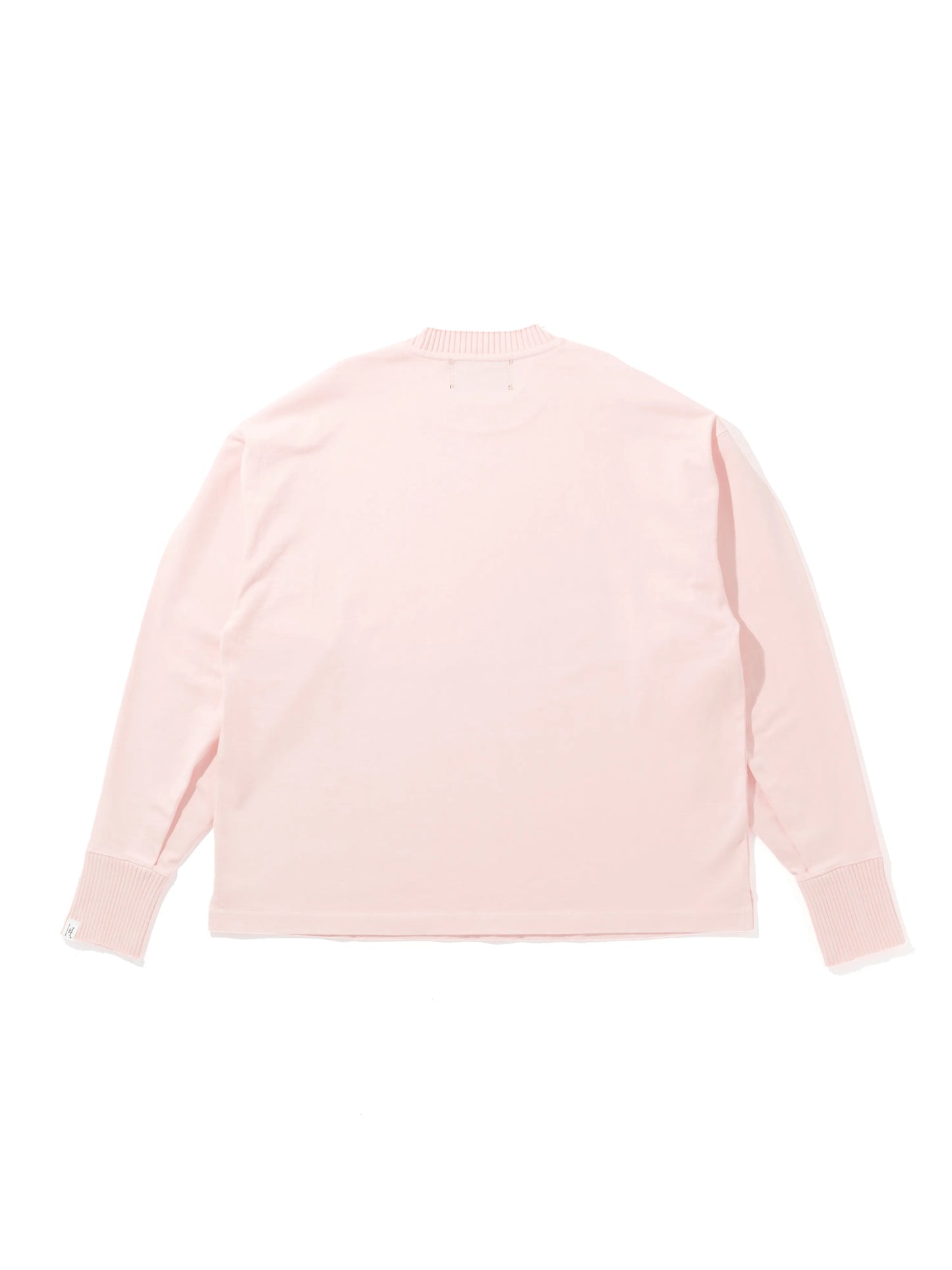 Side Slit Long Sleeve T Shirts / Pink(サイドスリット ロングスリーブ ティーシャツ/ピンク)