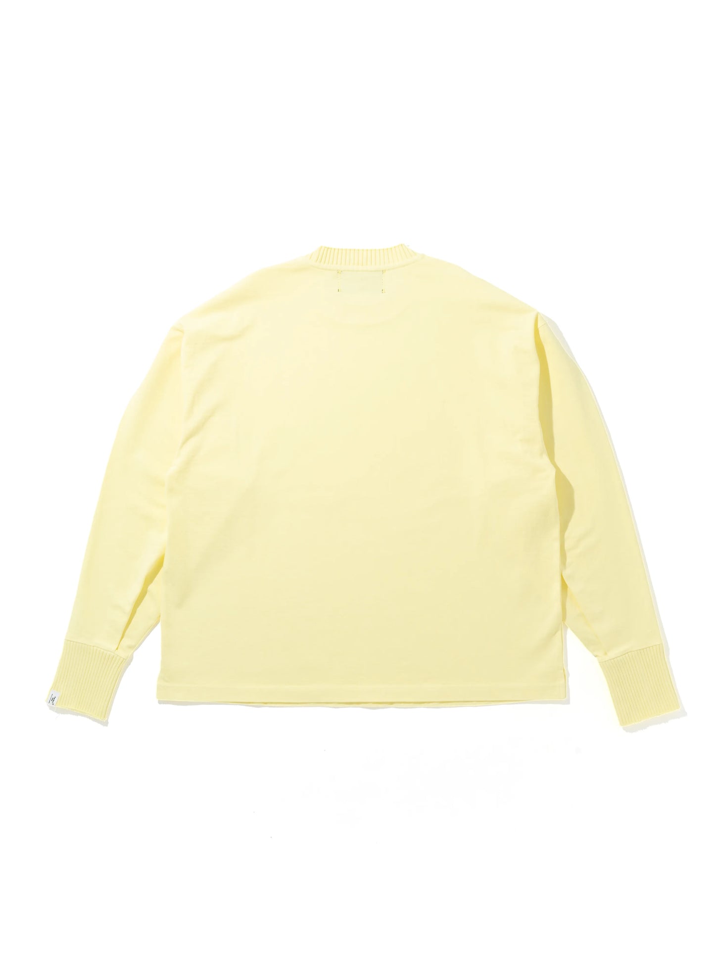 Side Slit Long Sleeve T Shirts / Lemon(サイドスリット ロングスリーブ ティーシャツ/レモン)