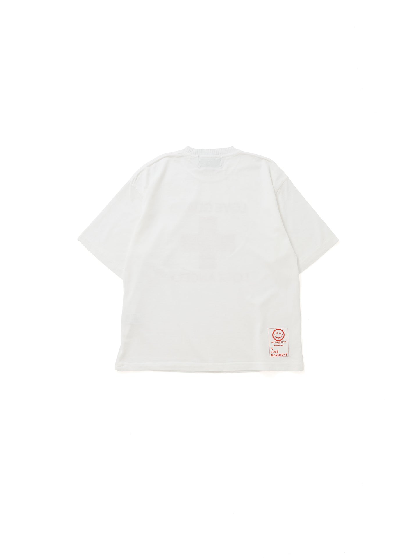 【Perfect ribs®︎×A LOVE MOVEMENT】LOVE GUARD / Short Sleeve T Shirts / White(ショートスリーブティーシャツ/ホワイト)