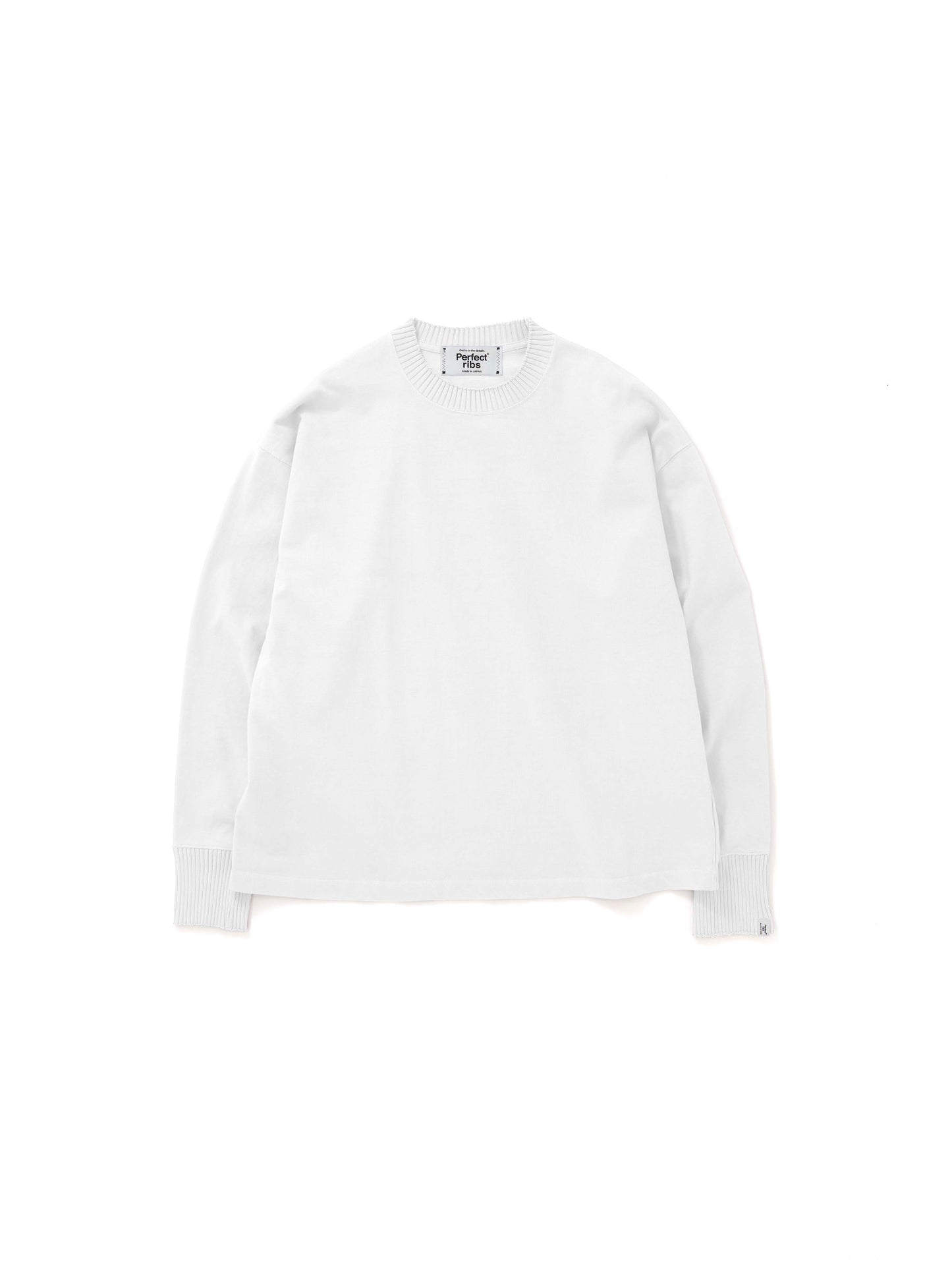 Basic Long Sleeve T Shirts / White(ロングスリーブ ティーシャツ/ホワイト)