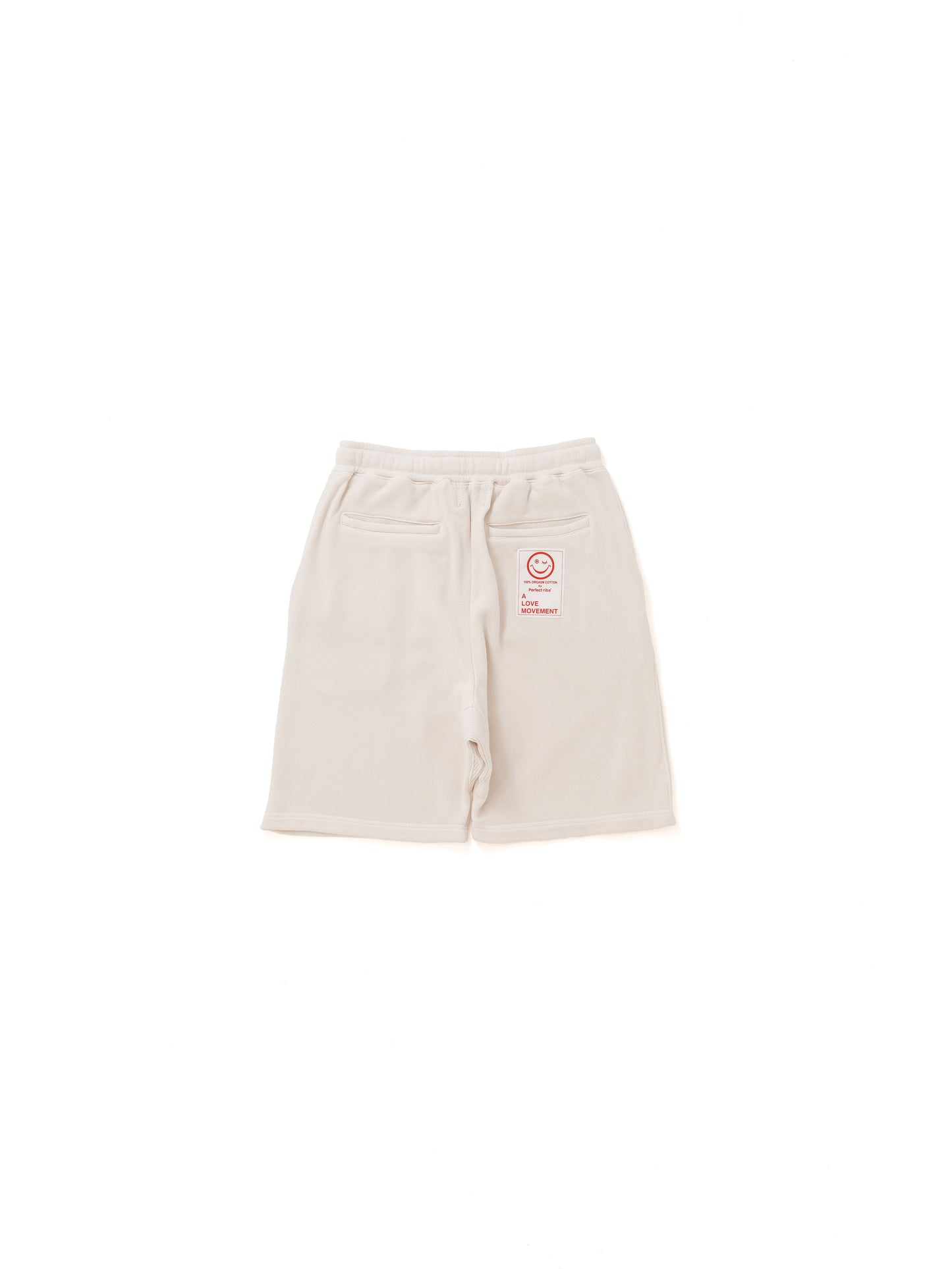 【Perfect ribs®︎×A LOVE MOVEMENT】RELAX LINE / Relax CALFOLNIA / Sweat Short Pants / Natural(スウェットショートパンツ/ナチュラル)