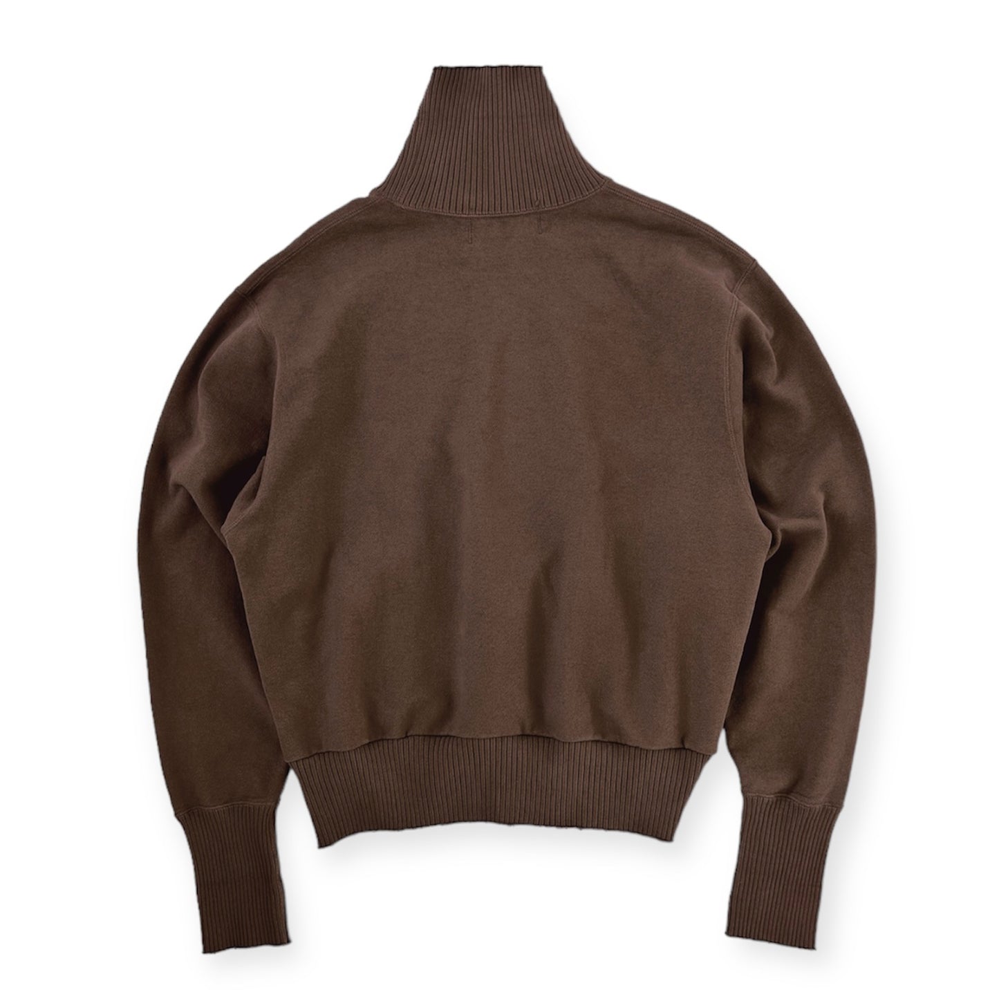 Turtle Neck Sweat Shirt / Brown(タートルネック スウェット/ブラウン)