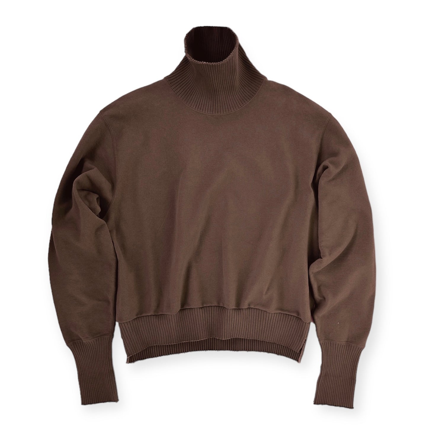 Turtle Neck Sweat Shirt / Brown(タートルネック スウェット/ブラウン)