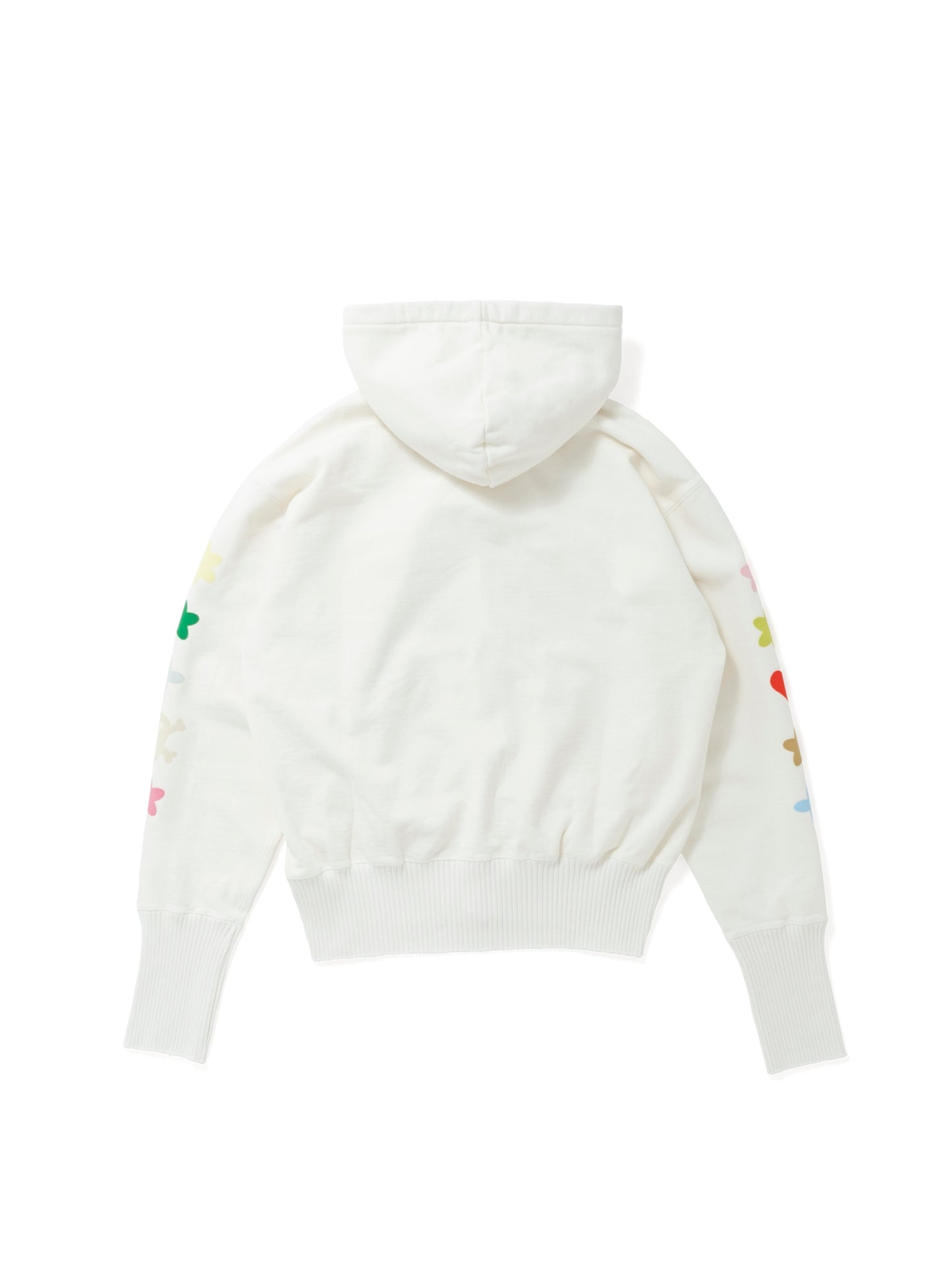 【Perfect ribs®︎ × HAROSHI】Zip Hoodie / White(ジップフーディ/ホワイト)