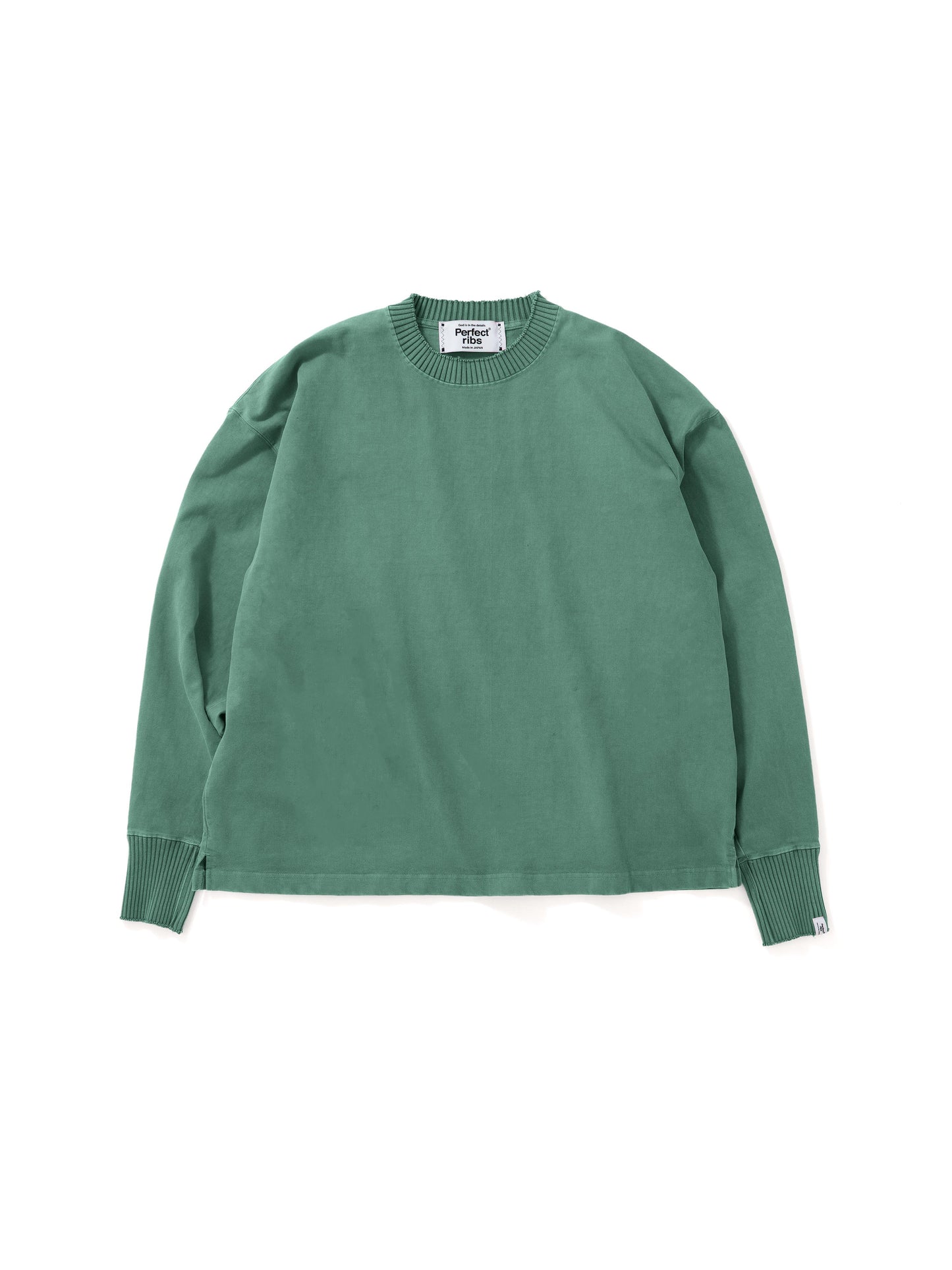 Long Sleeve T Shirts / Fade Green(ロングスリーブ ティーシャツ/フェードグリーン)