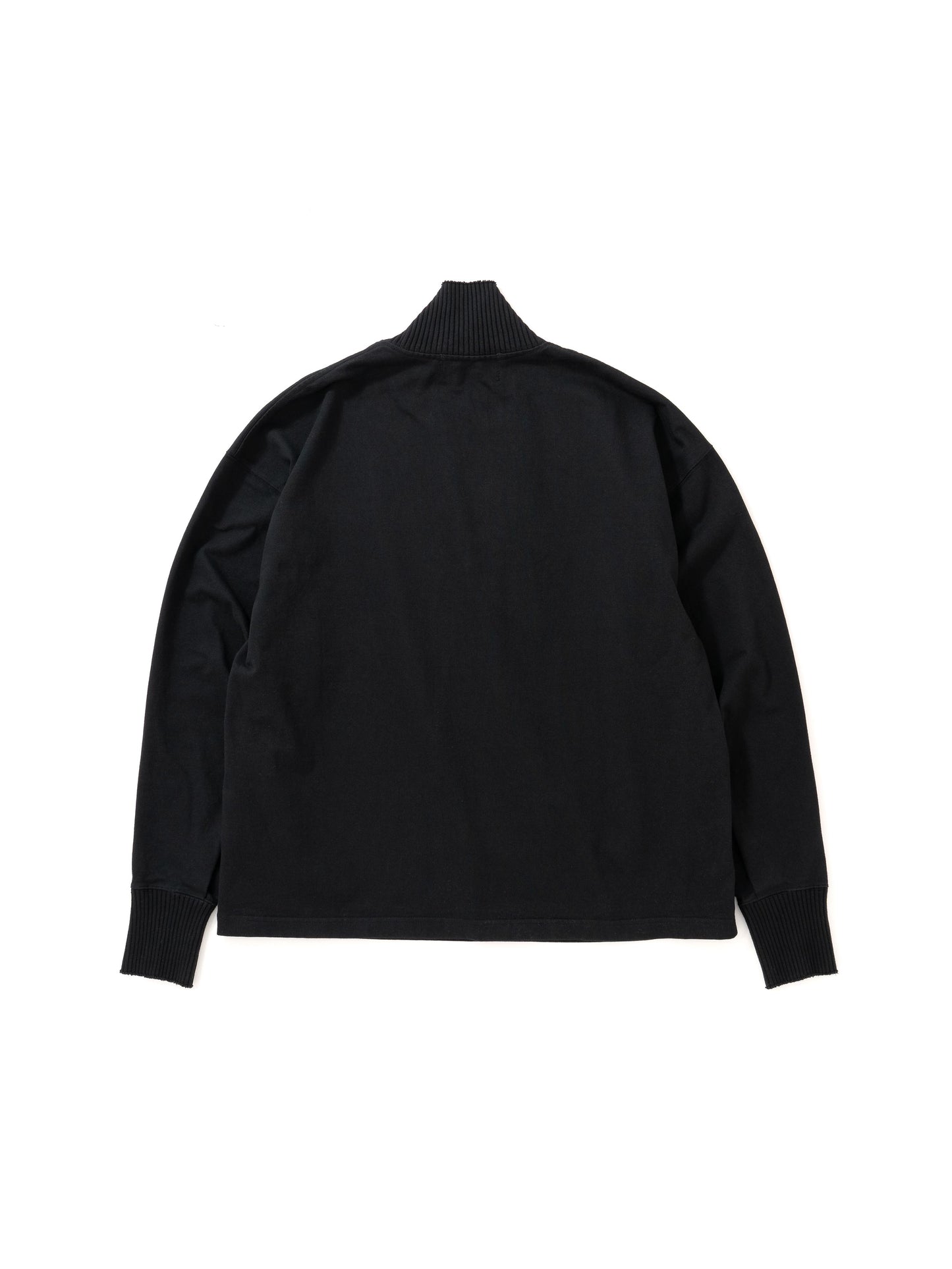 Hi-Neck T Shirt / Black (ハイネックティーシャツ/ブラック)