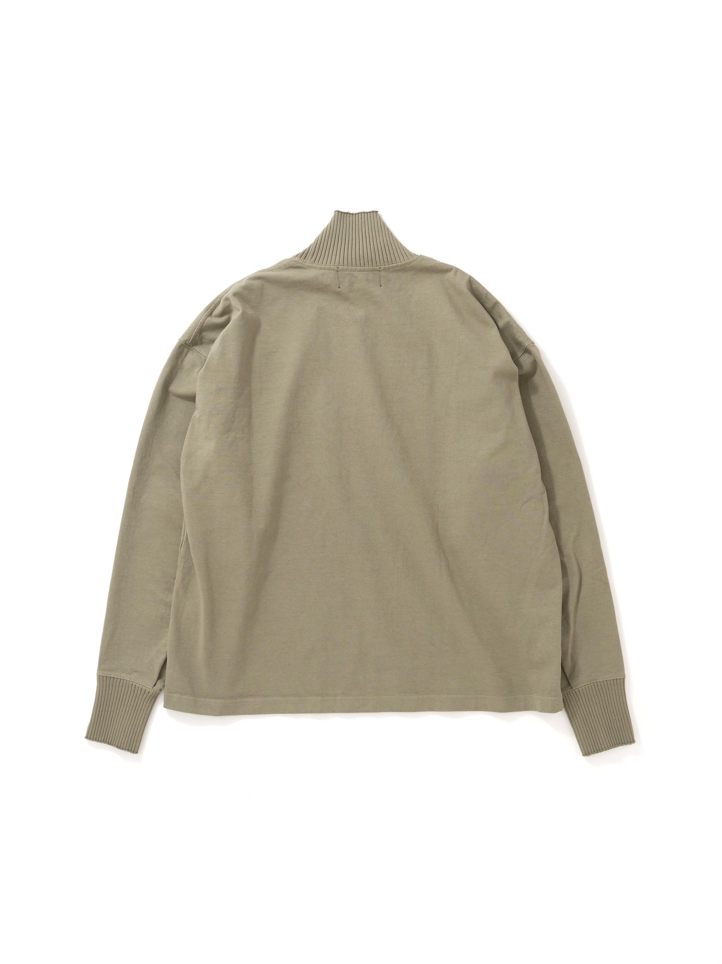 Hi-Neck T Shirt / Army Green (ハイネックティーシャツ/アーミーグリーン)