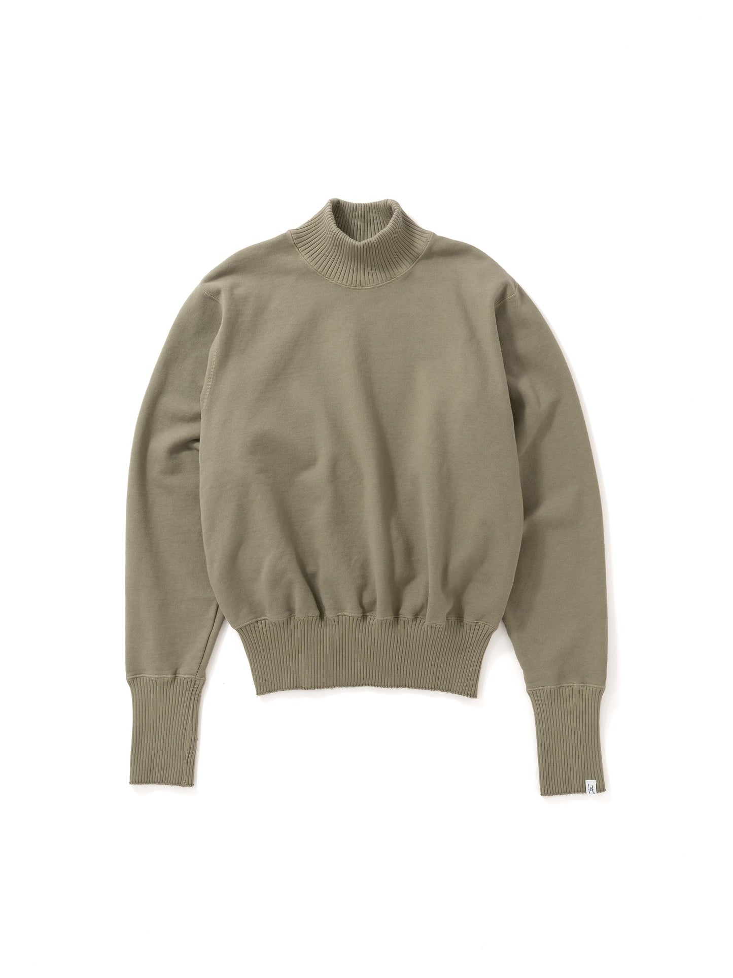 Turtle Neck Sweat Shirts / Army Green(タートルネック スウェット/アーミーグリーン)