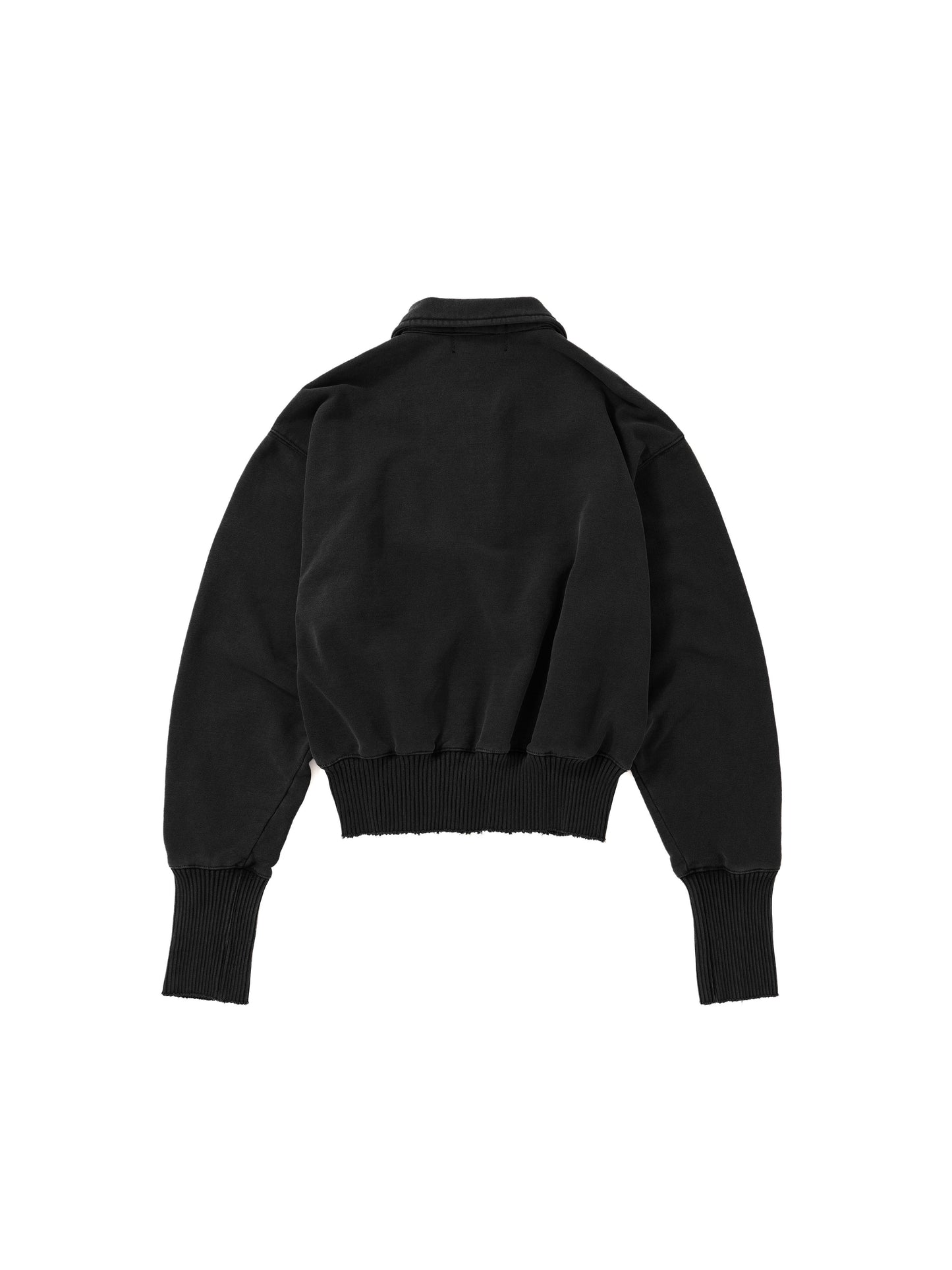 Half Zip Sweat Shirts / Black(ハーフジップ スウェットシャツ/ブラック)
