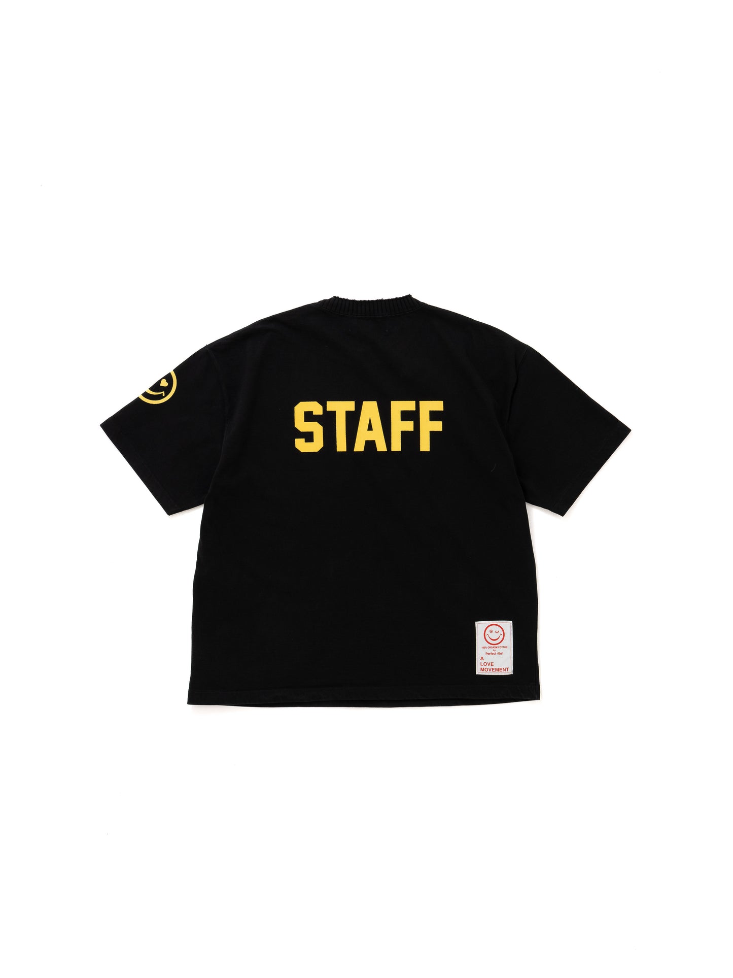 【Perfect ribs®︎×A LOVE MOVEMENT】ART LOVE MUSIC Short Sleeve T Shirts / Black(ショートスリーブ ティーシャツ/ブラック)