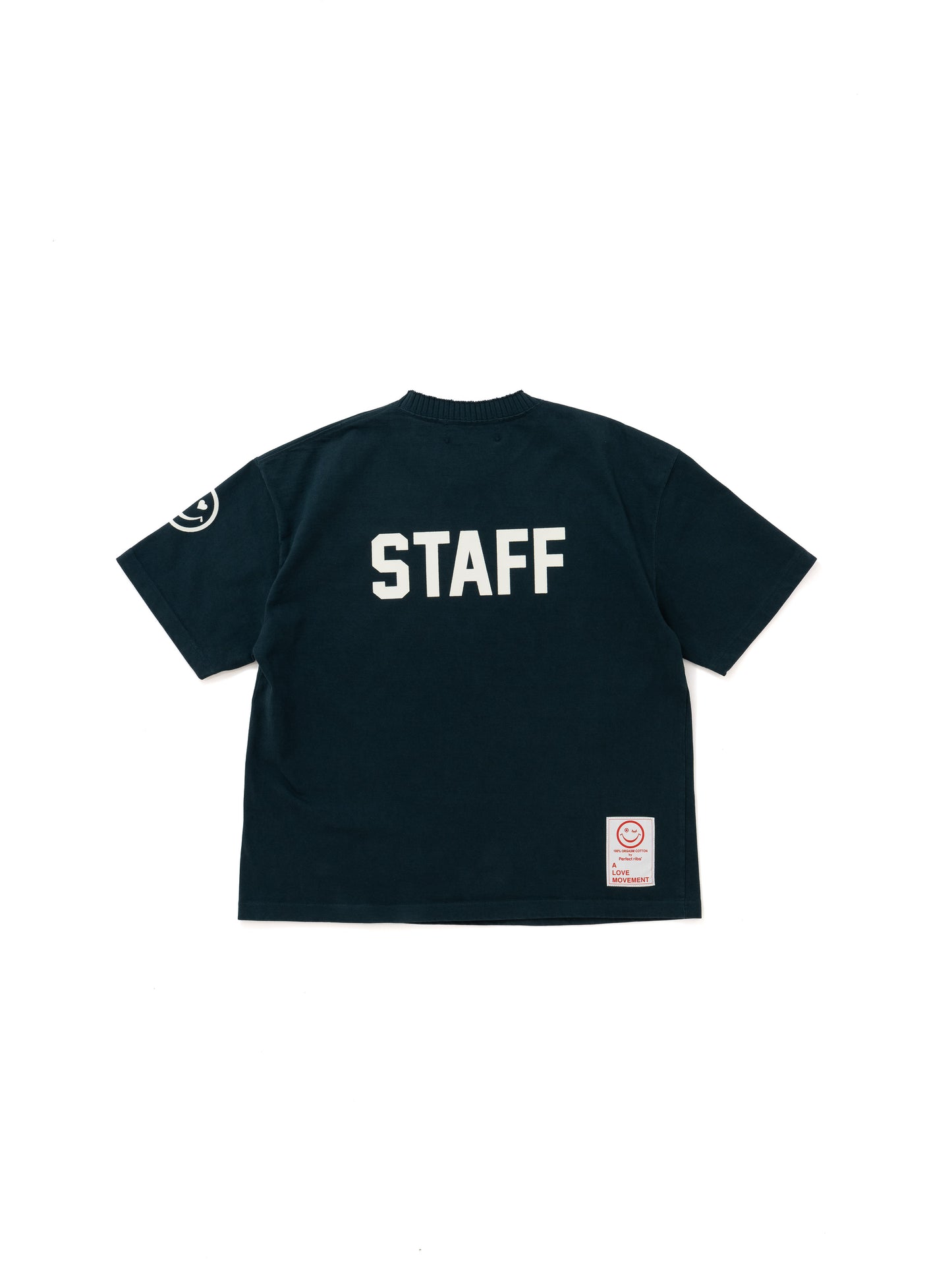 【Perfect ribs®︎×A LOVE MOVEMENT】ART LOVE MUSIC Short Sleeve T Shirts / Charcoal Green(ショートスリーブ ティーシャツ/チャコールグリーン)