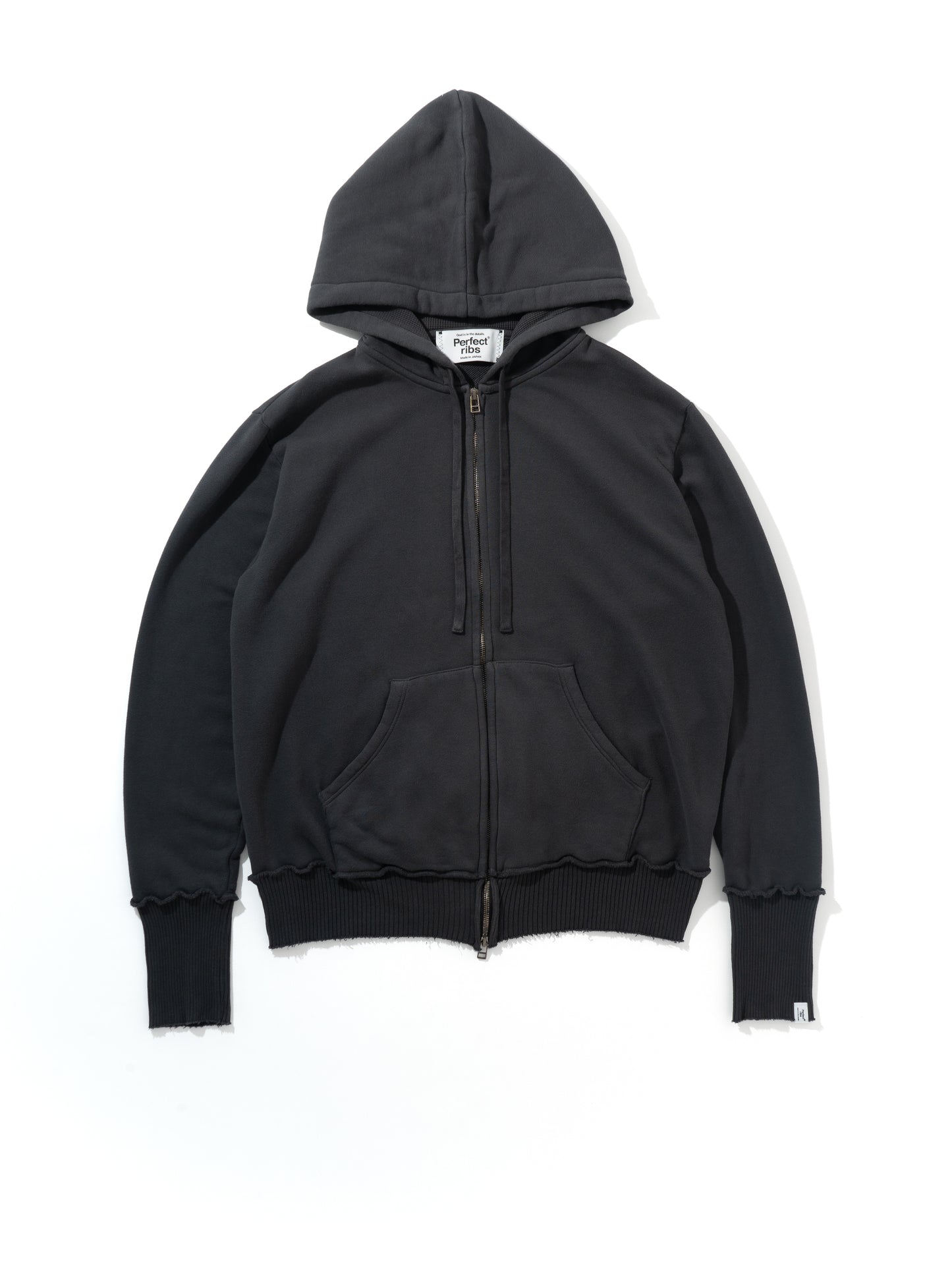 Zip Hoodie / Vintage Black(ジップフーディー/ビンテージブラック)