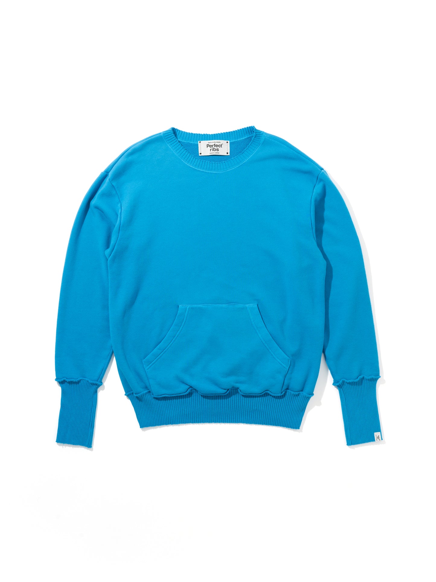 Pocket Crew Neck Sweat Shirts / Surf Blue(ポケット クルーネック スウェットシャツ/サーフブルー)