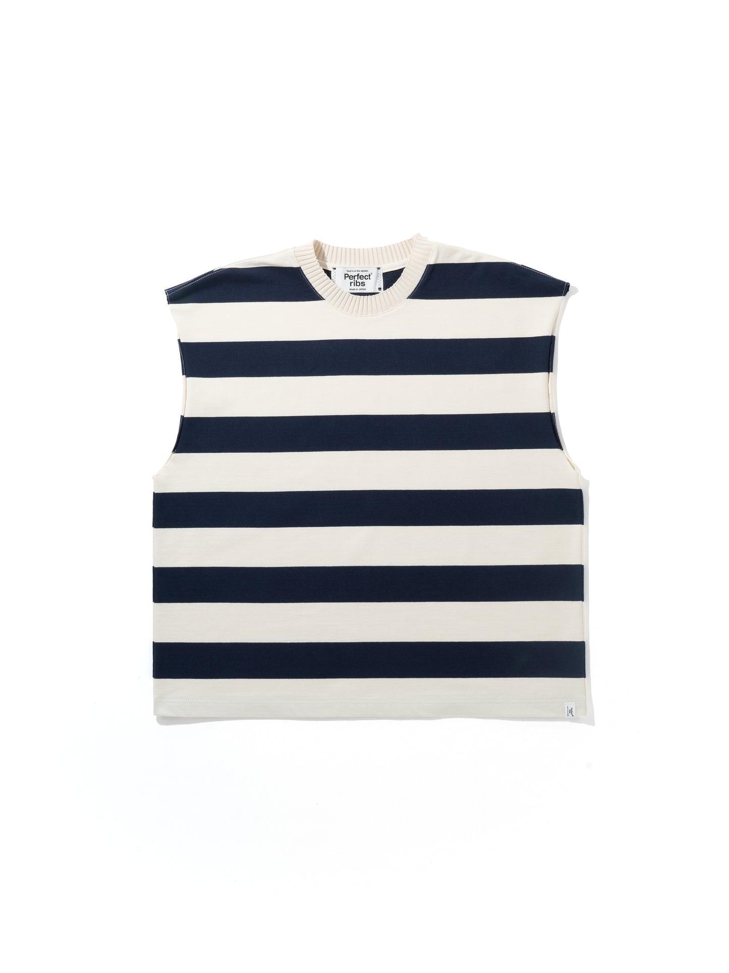 Border Sleeveless Tops / NAVY×WHITE(ボーダー スリーブレス トップス/ネイビー/ホワイト)