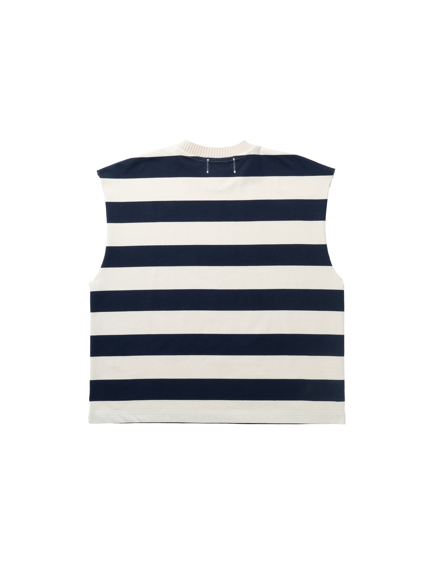 Border Sleeveless Tops / NAVY×WHITE(ボーダー スリーブレス トップス/ネイビー/ホワイト)