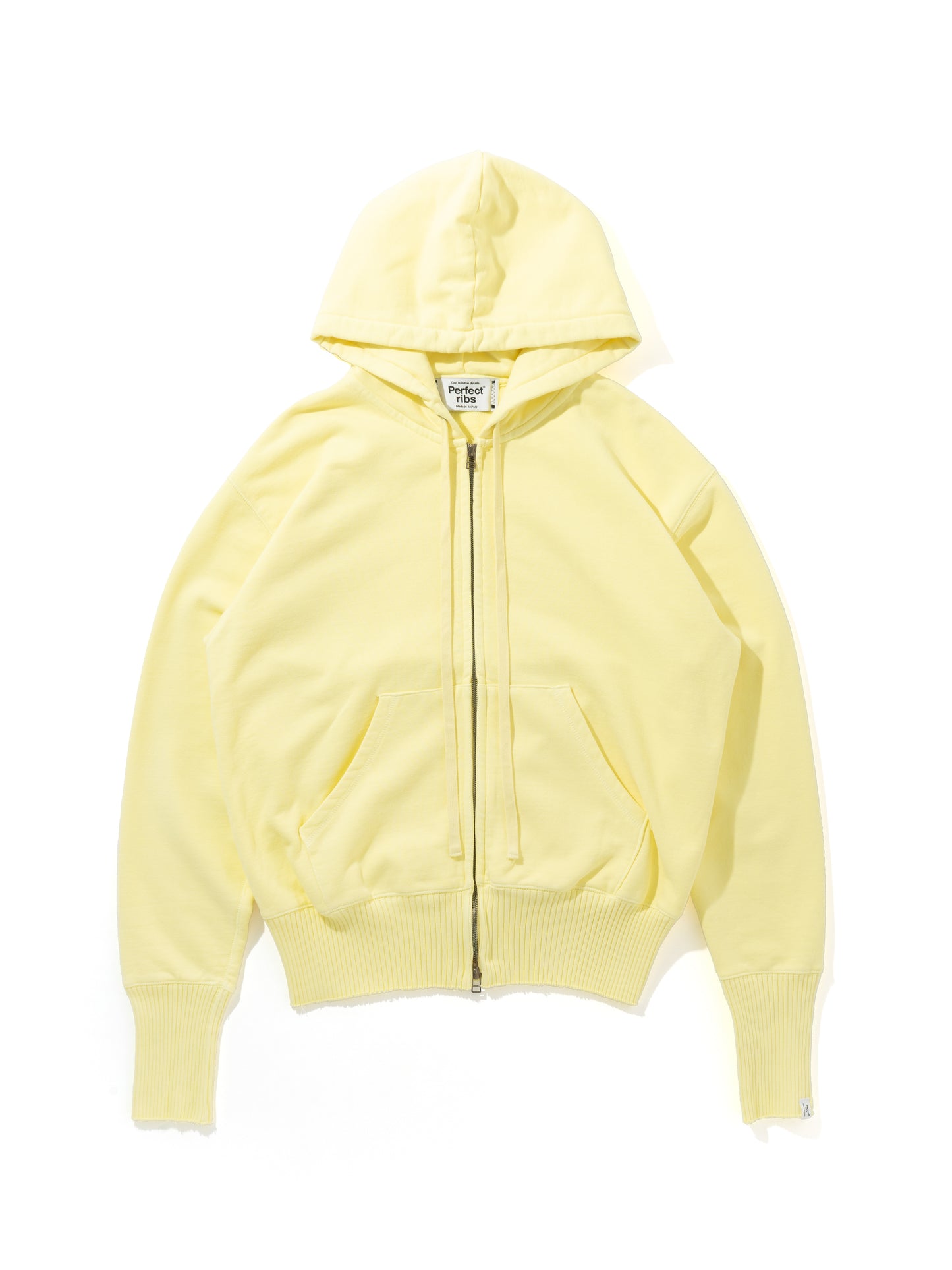 Basic Zip Hoodie / Lemon(ベーシック ジップフーディー/レモン)