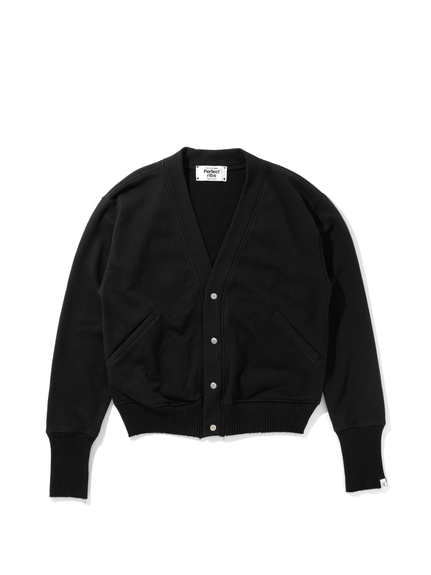Basic Sweat Cardigan / Black(ベーシック スウェット カーディガン/ブラック)