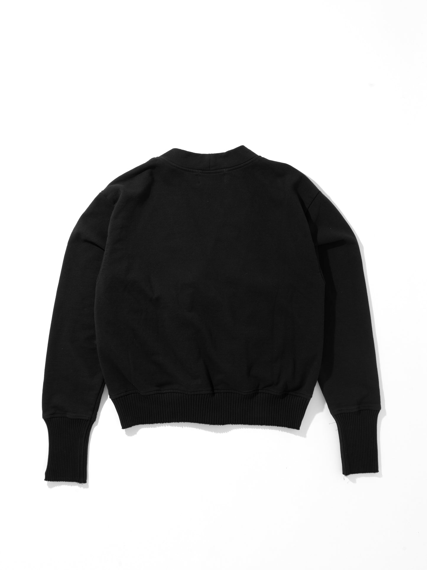 Basic Sweat Cardigan / Black(ベーシック スウェット カーディガン/ブラック)