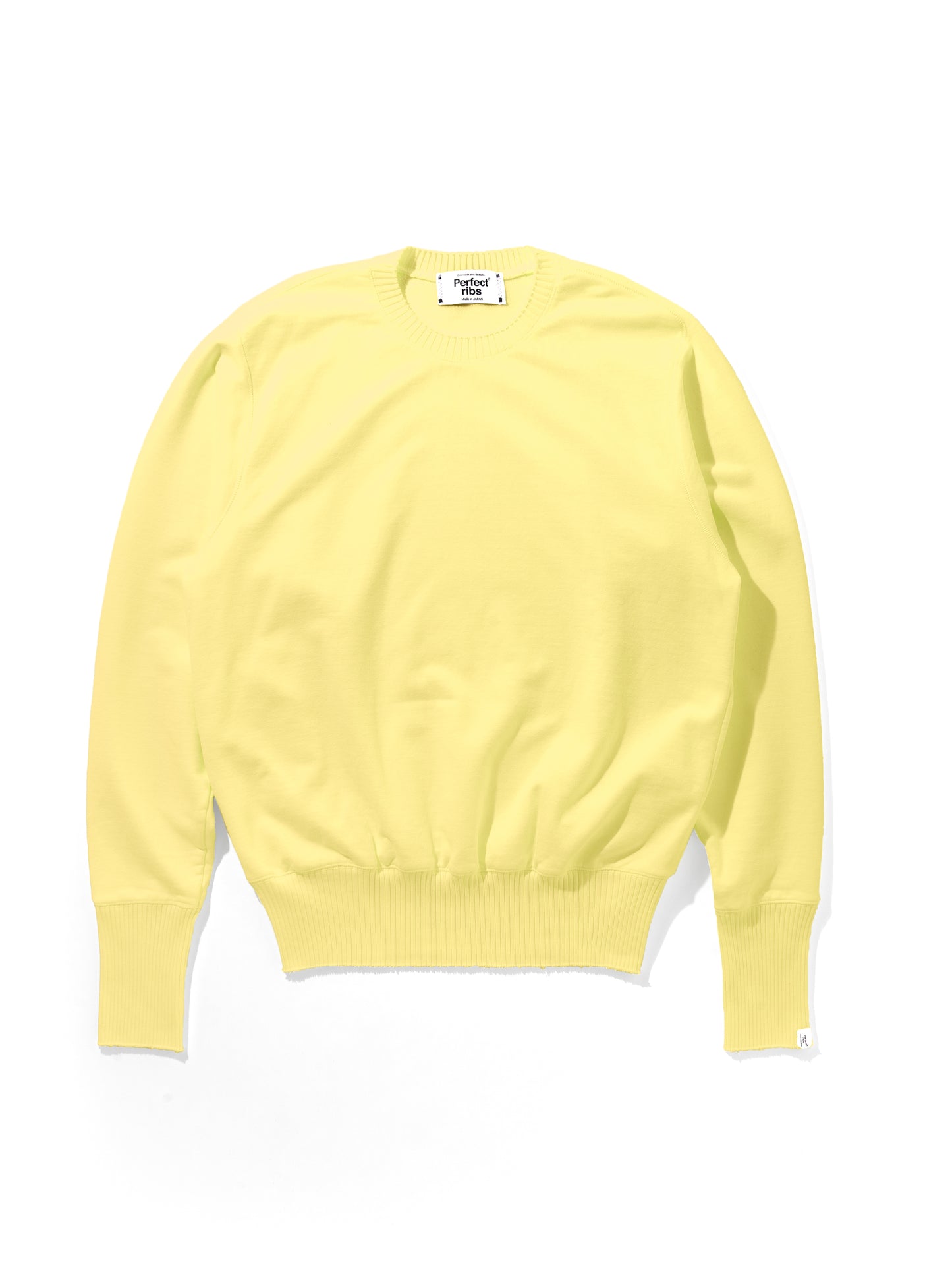 Strange Sleeve Crew Neck Sweat Shirt / Lemon(ストレンジスリーブ クルーネック スウェット/レモン)