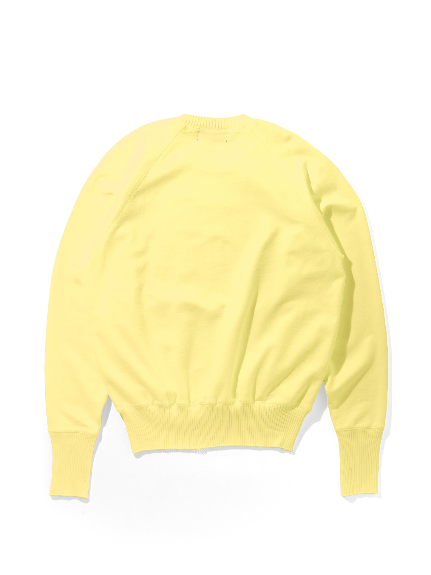 Strange Sleeve Crew Neck Sweat Shirt / Lemon(ストレンジスリーブ クルーネック スウェット/レモン)