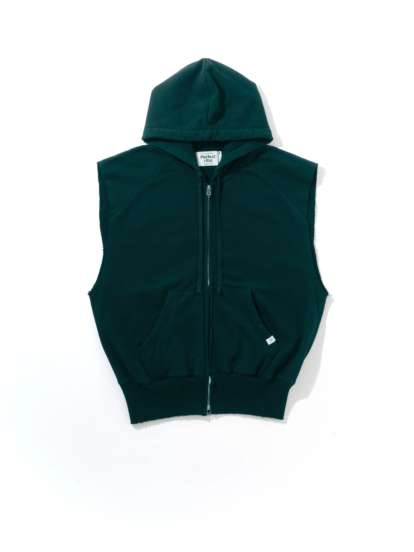 Hoodie Vest / Charcoal Green(フーディーベスト/チャコールグリーン)