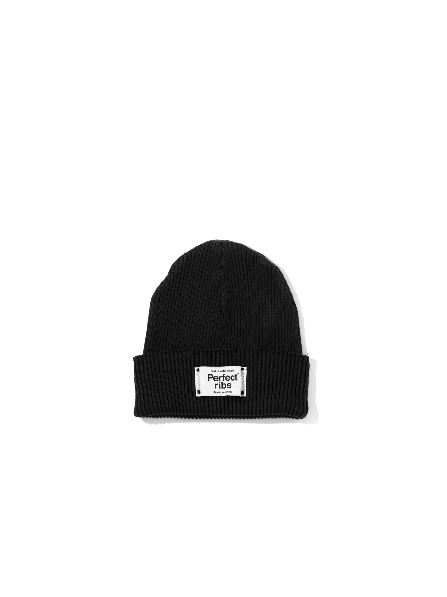 Rib Beanie Cap / Black(リブ ビーニー キャップ/ブラック)