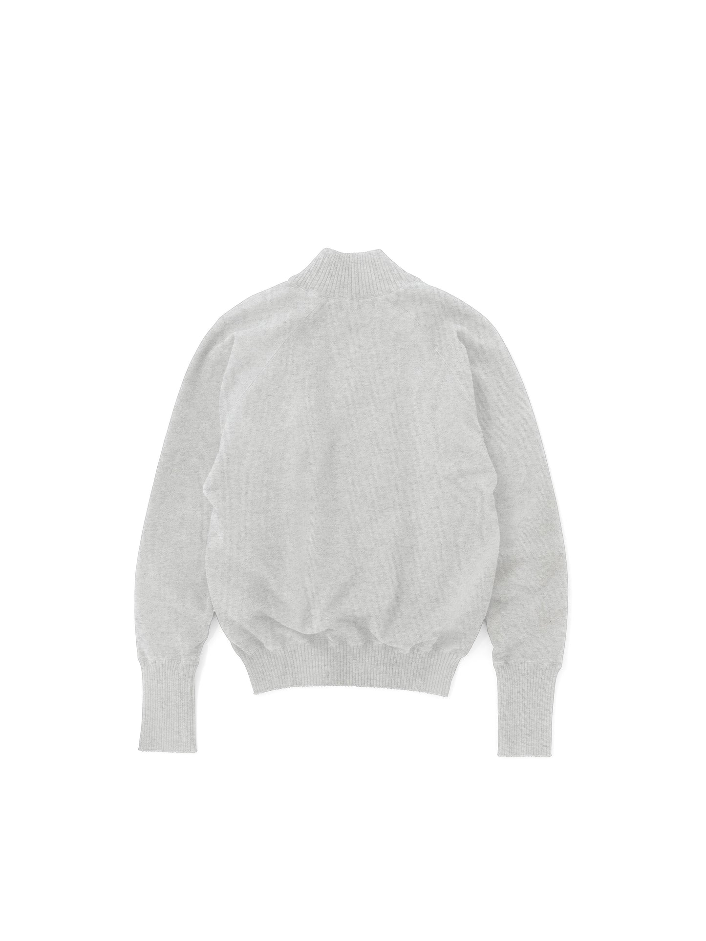 Basic Turtle Neck Sweat Shirts / Heather Gray(ベーシックタートルネックスウェットシャツ/ヘザーグレー)