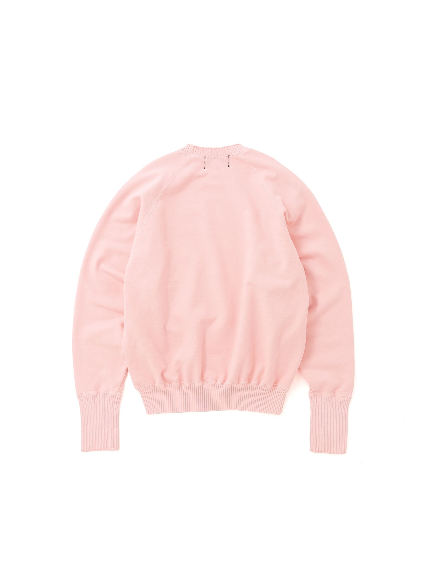 Basic Strange Sleeve Crew Neck Sweat Shirts / Pink(ベーシックストロングスリーブ クルーネックスウェットシャツ/ピンク)