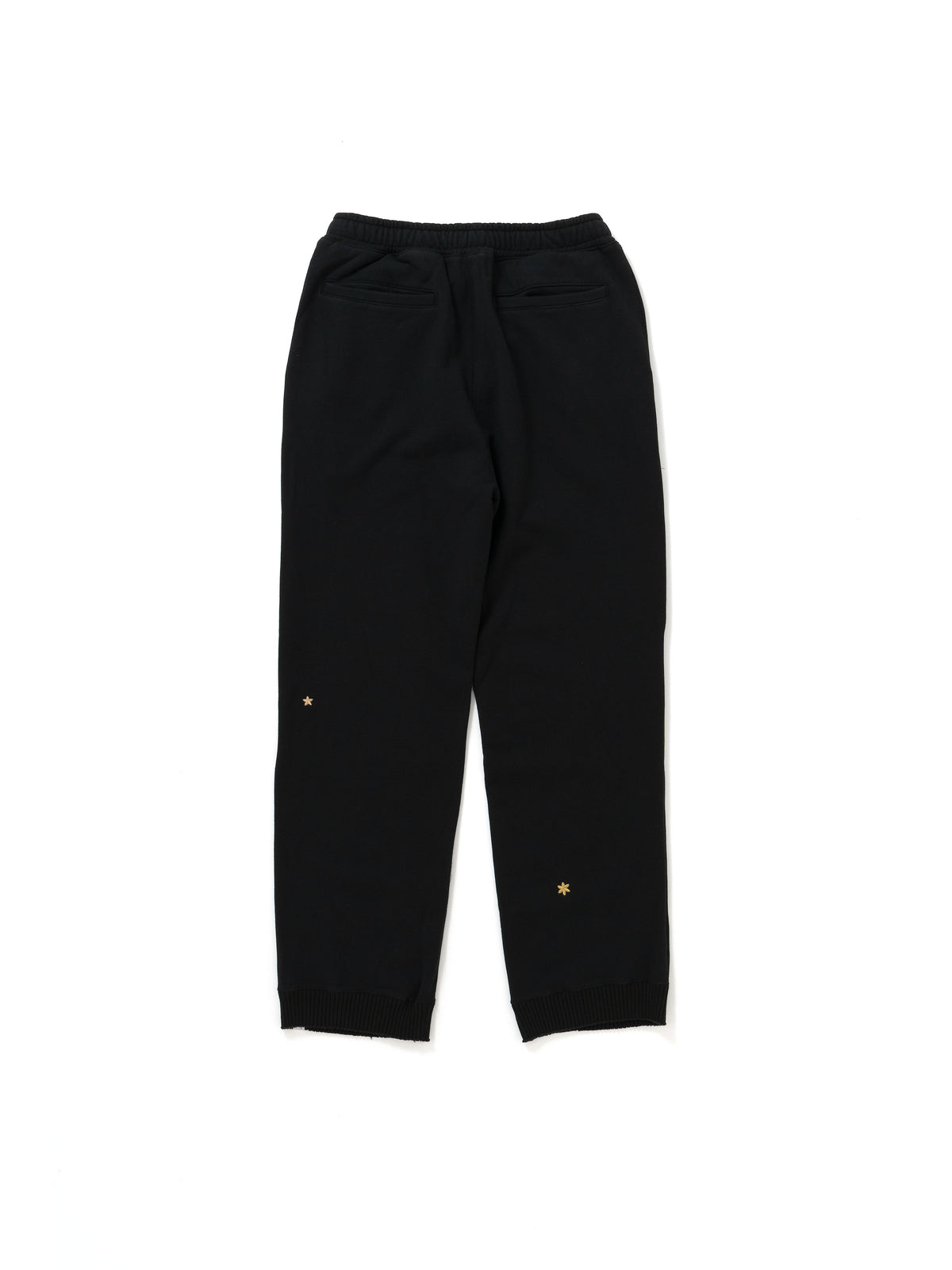 【Perfect ribs®︎ × HAROSHI】Basic Straight Wide Pants / Black(ベーシック ストレートワイドパンツ/ブラック)