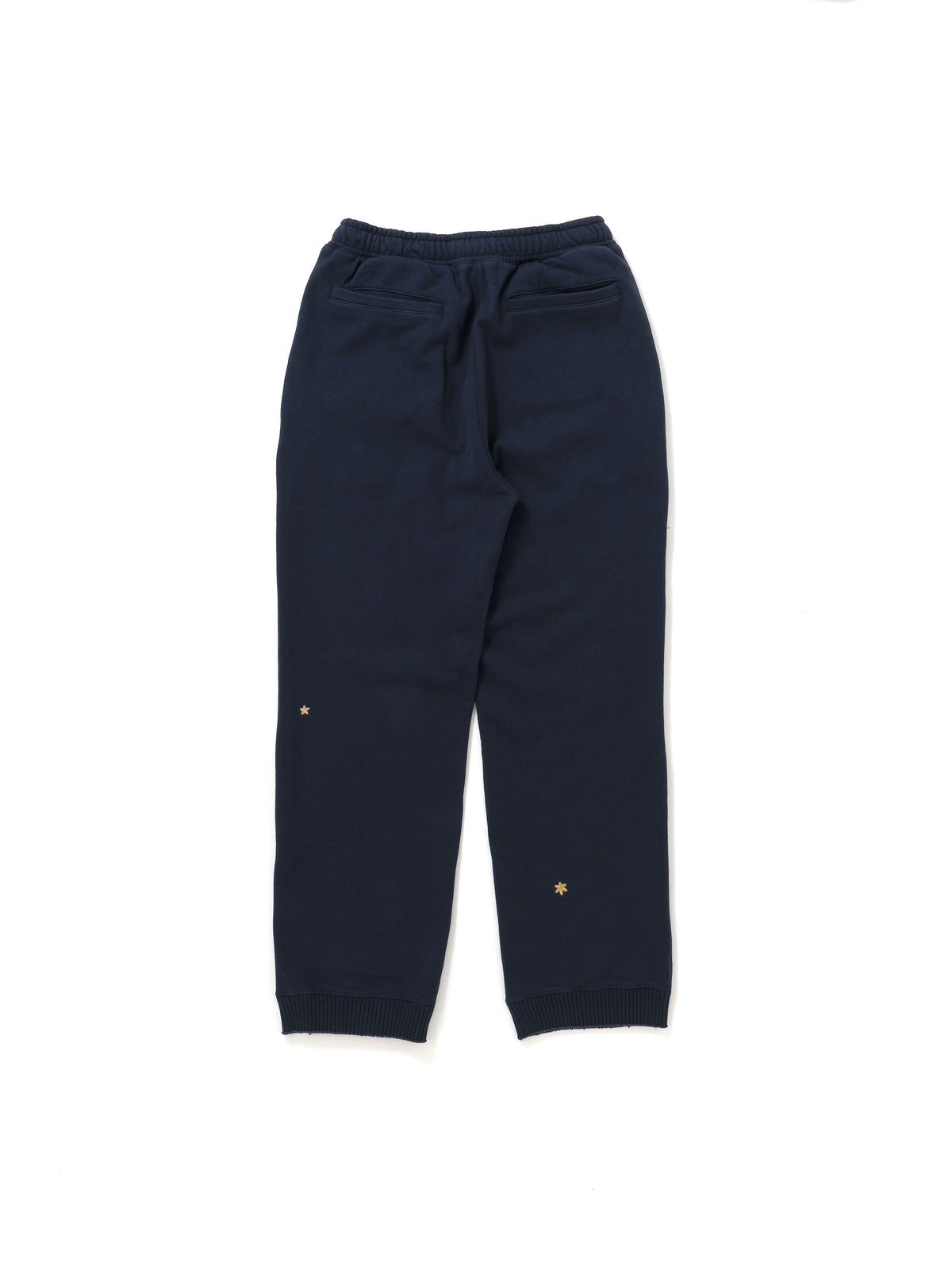 【Perfect ribs®︎ × HAROSHI】Basic Straight Wide Pants / Navy(ベーシック ストレートワイドパンツ/ネイビー)