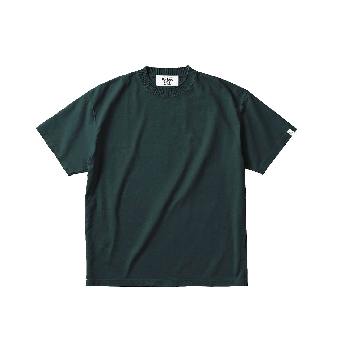 Basic Short Sleeve T Shirt / Charcoal Green (ベーシック ショートスリーブ ティーシャツ/チャコールグリーン)