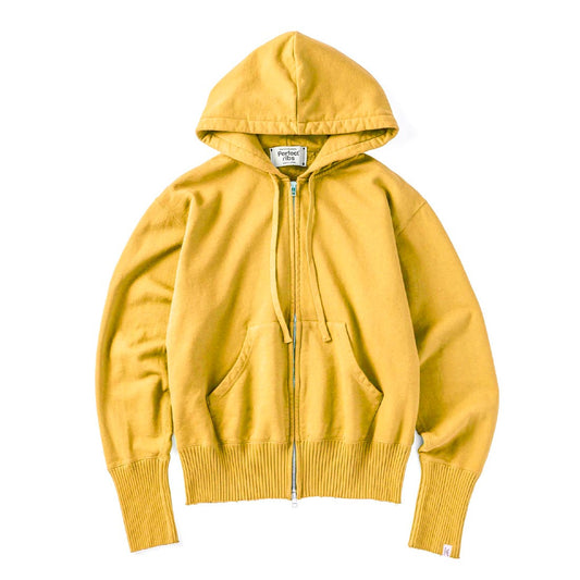 Basic Zip Hoodie / Yellow(ベーシック ジップフーディー/イエロー)